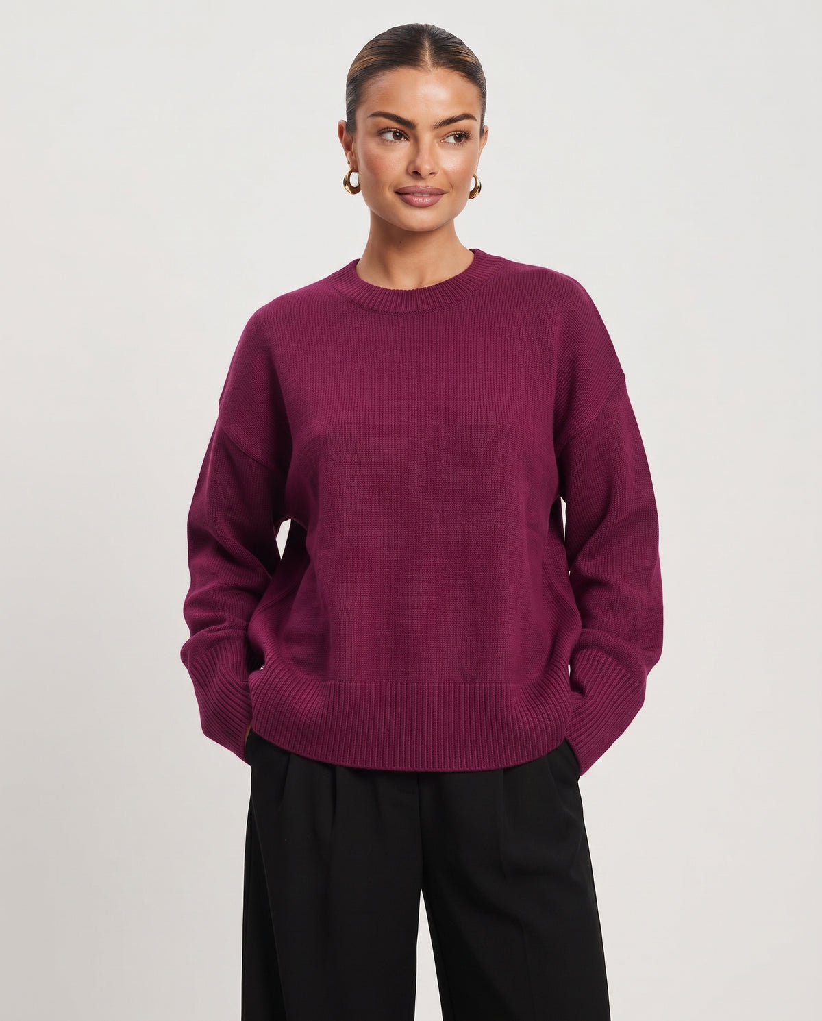 Women Plain Pullover