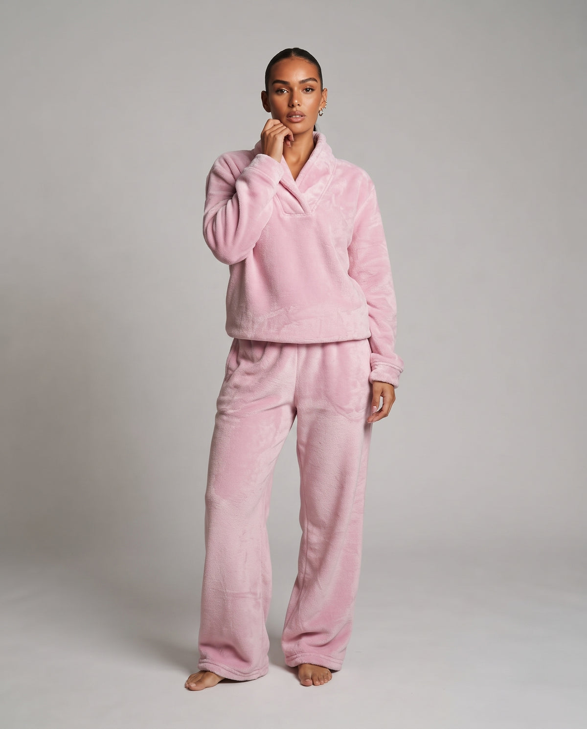Women's Luxury Plush Fleece Lounge Set