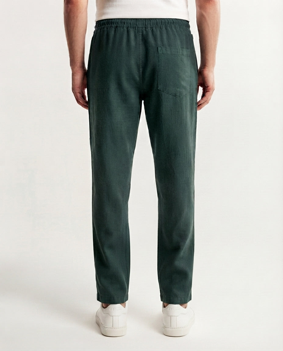 Relaxed-Fit Linen Trousers