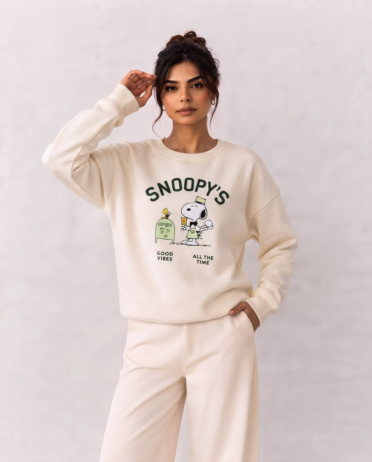 Women Printed Sweatshirt
