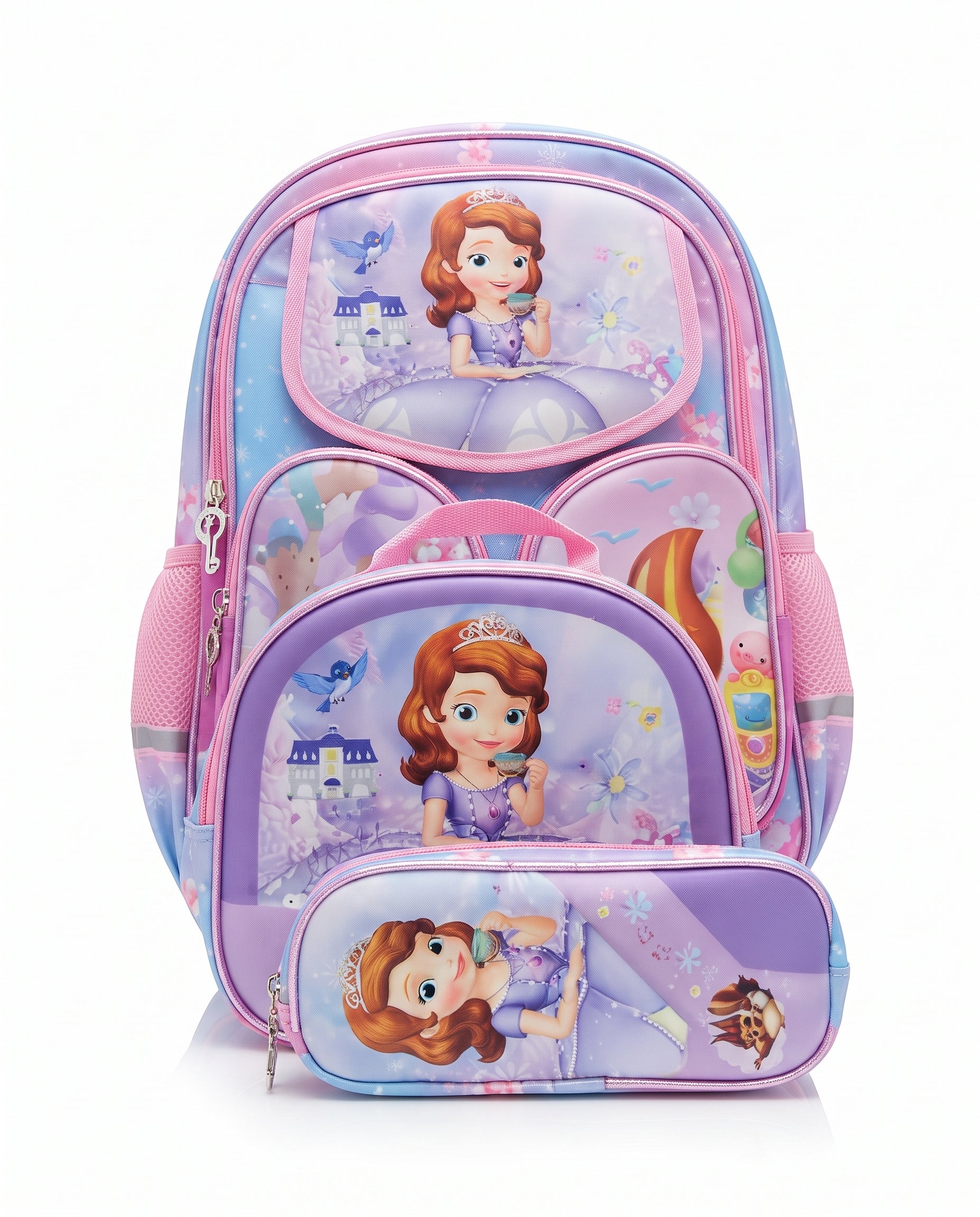 School Back Backpack 3Pc