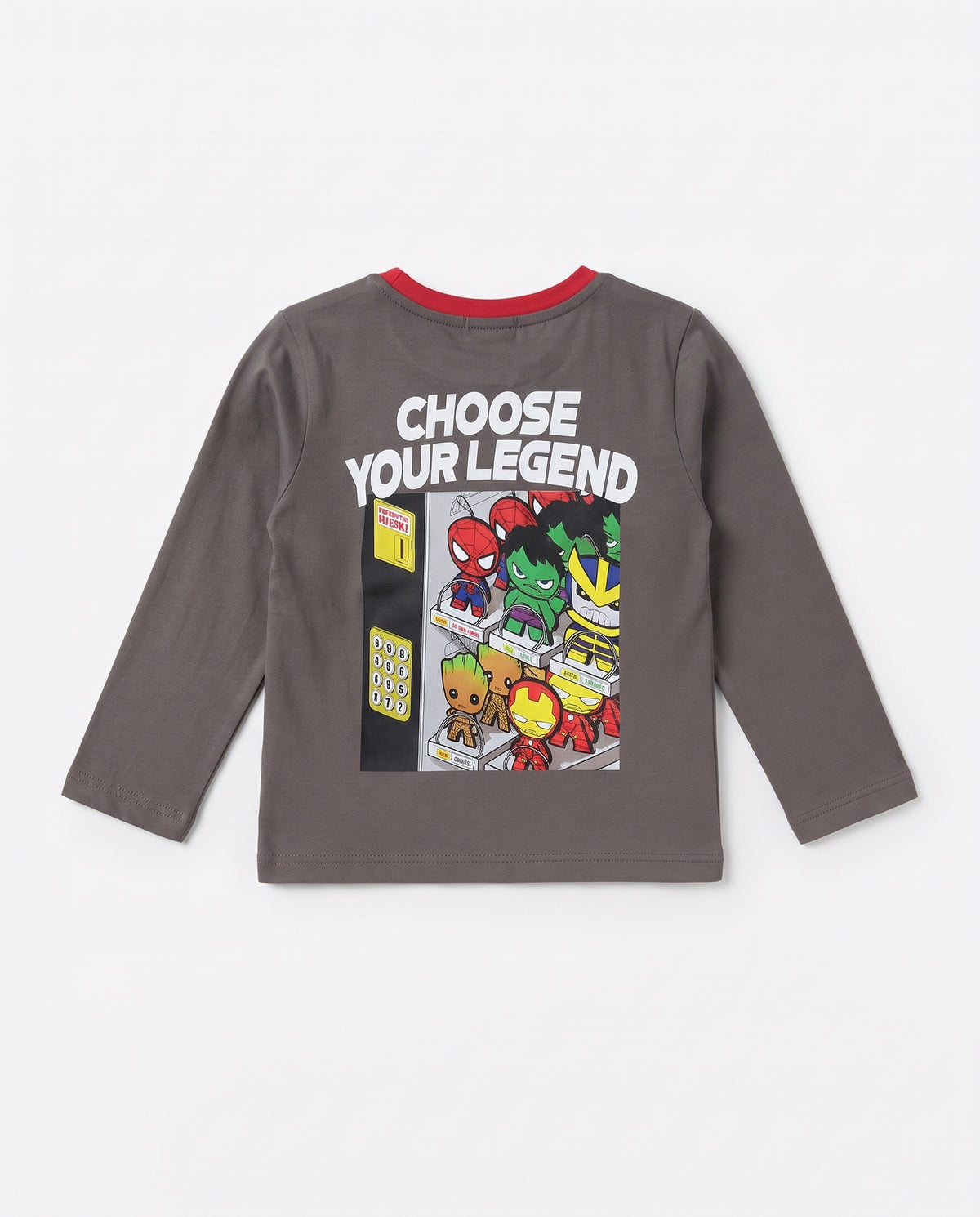 Boys Printed Long Sleeves T-Shirt