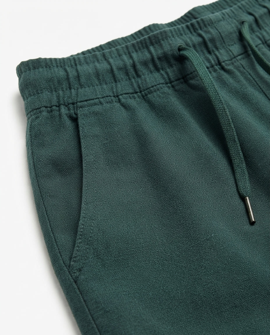 Relaxed-Fit Linen Trousers