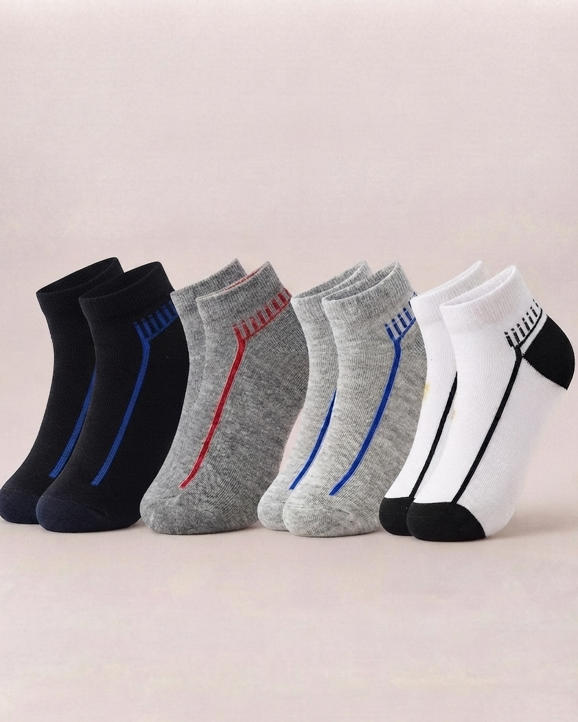 Kids Socket Socks Pack 4pcs
