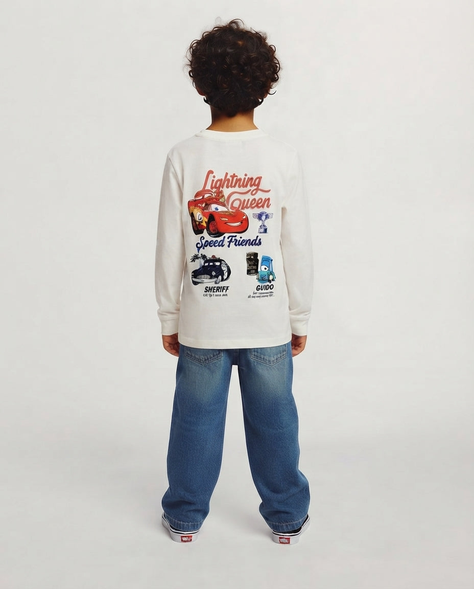 Boys Printed Long Sleeves T-Shirt