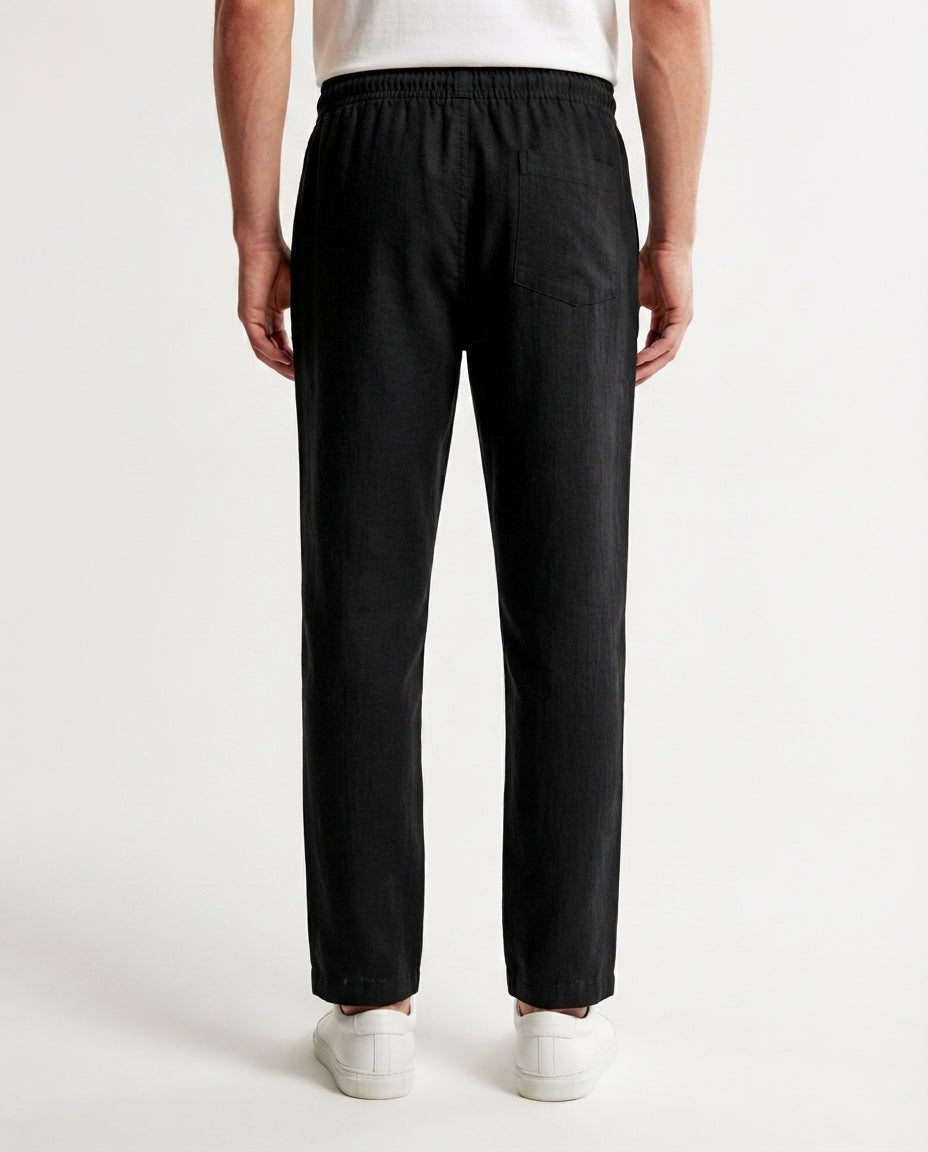 Relaxed-Fit Linen Trousers