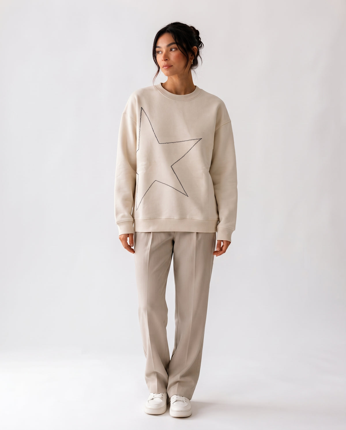 Women Embroidred Sweatshirt