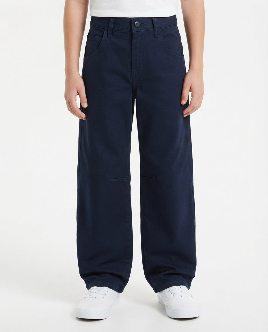 Boys Gabardine Pant Baggy Fit