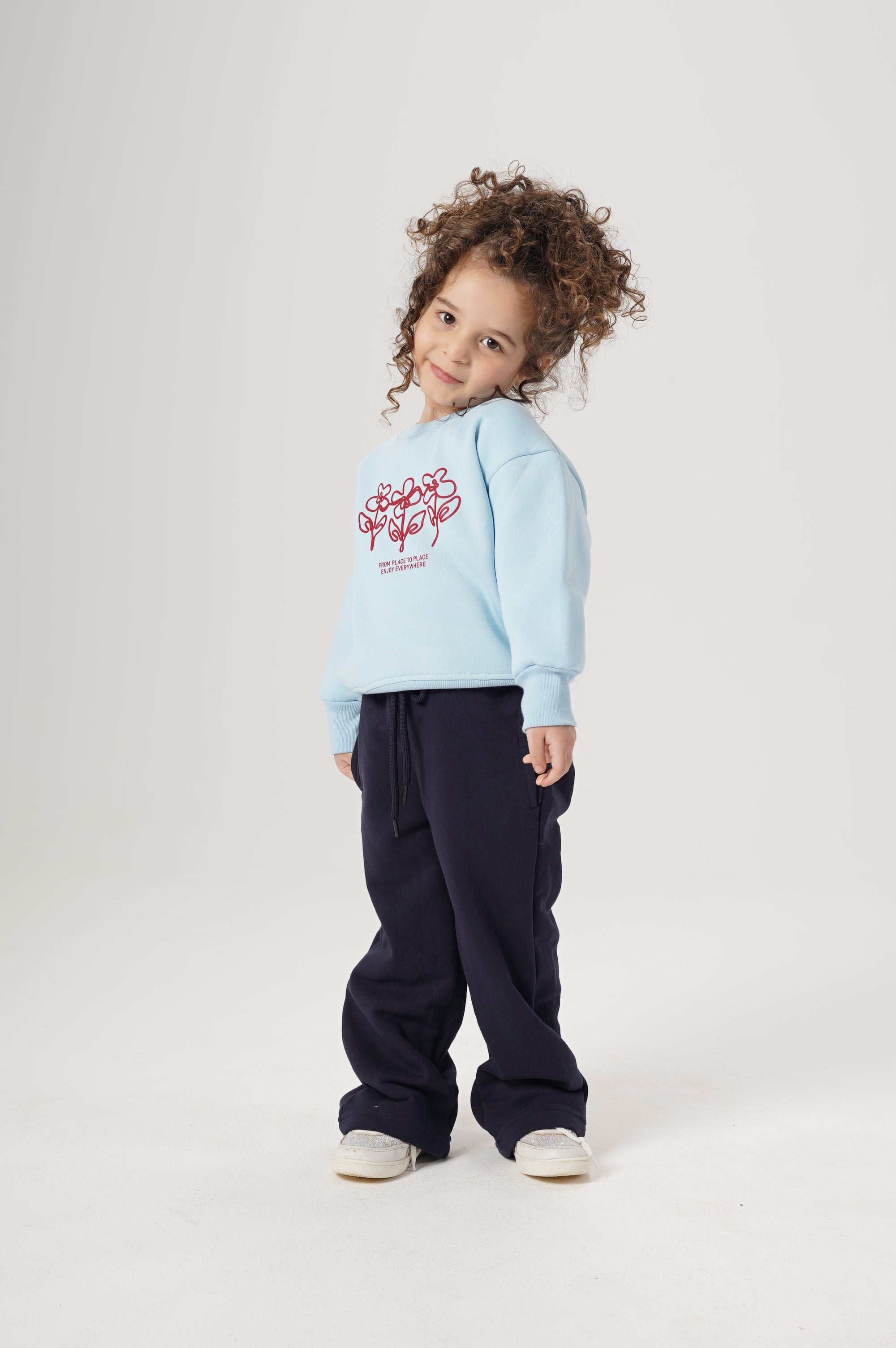 Wide Leg Girl SweatPants