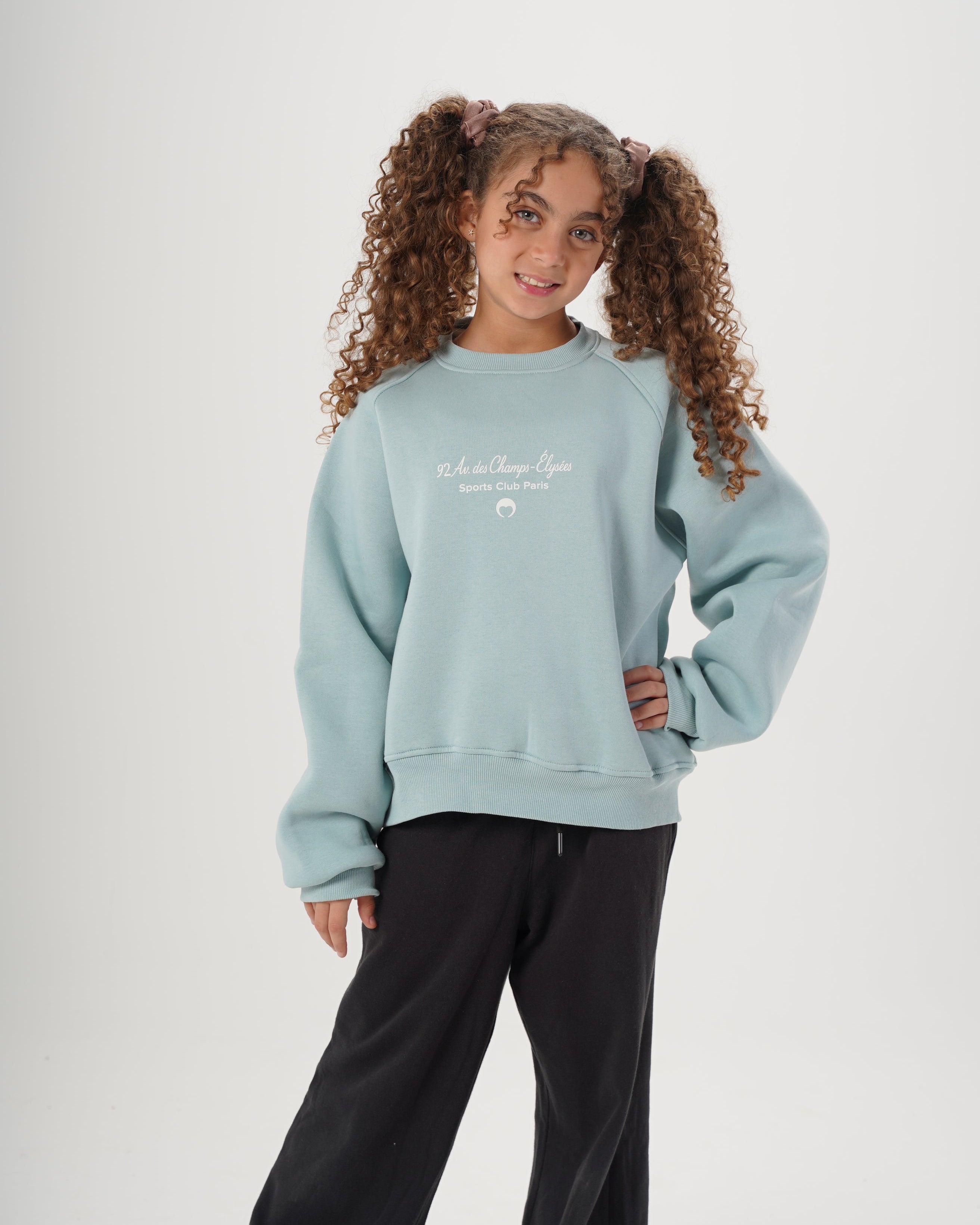 Girls Printed Sweatshirt