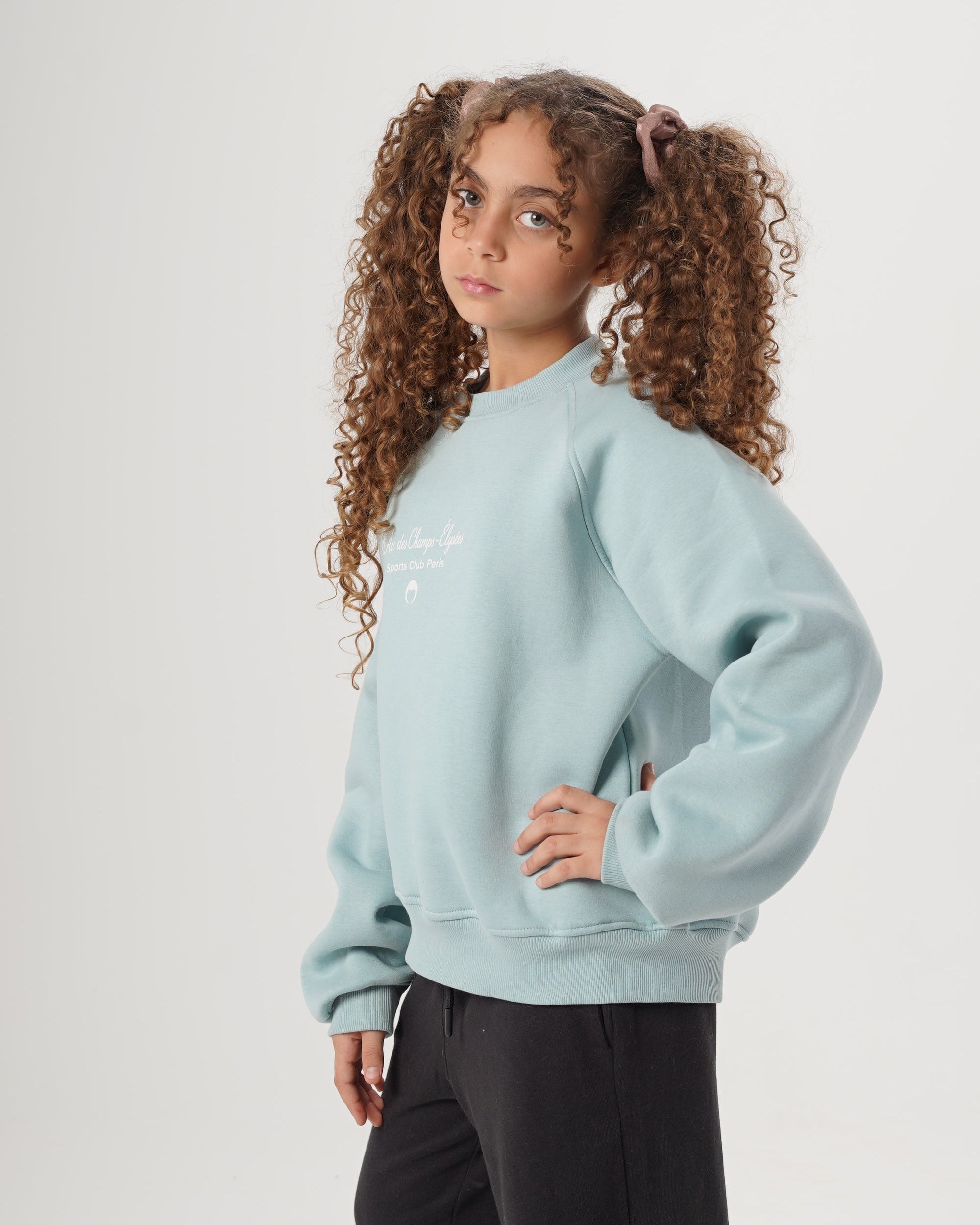 Girls Printed Sweatshirt