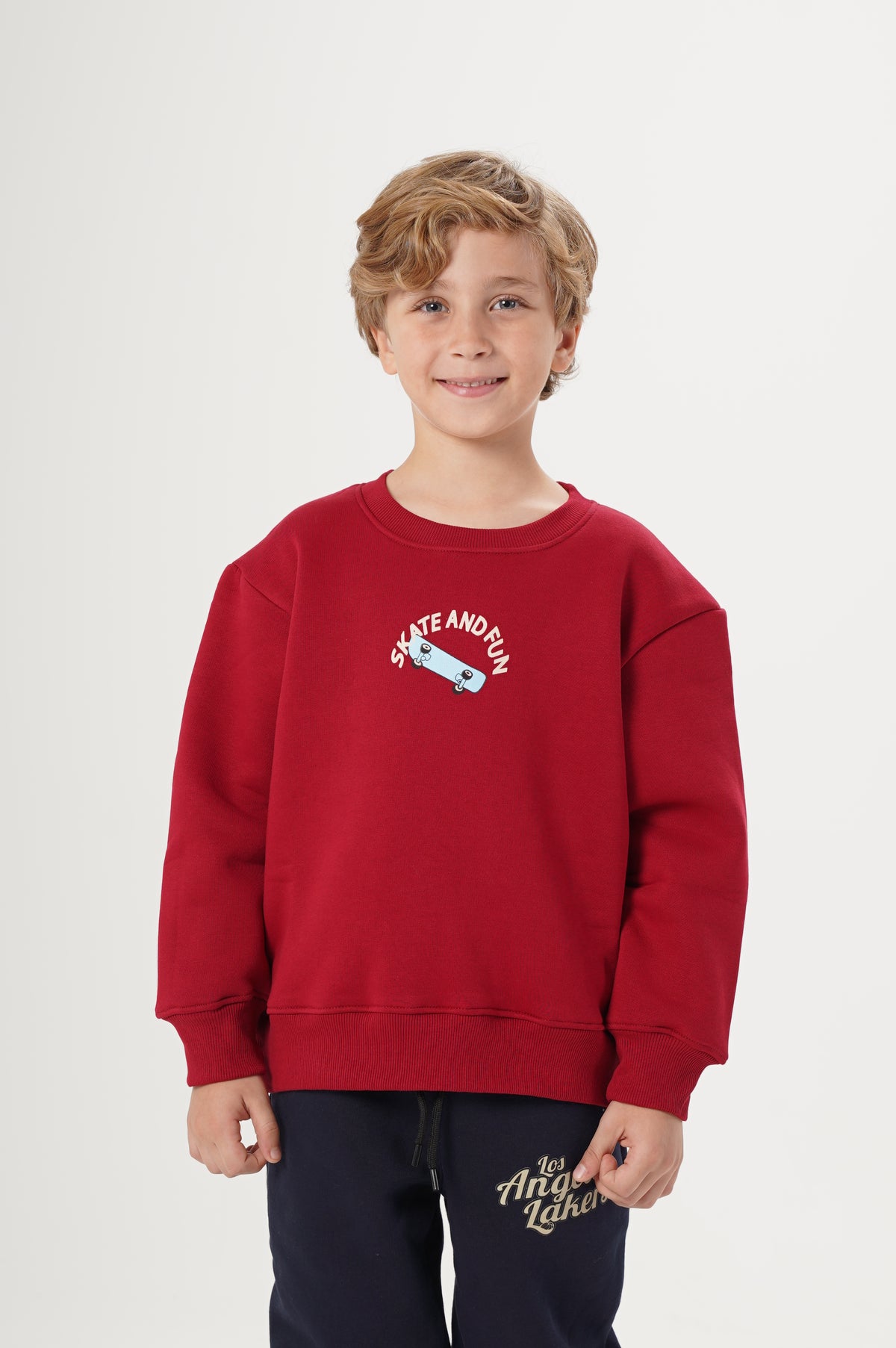 Boys Sweatshirt Double Printed