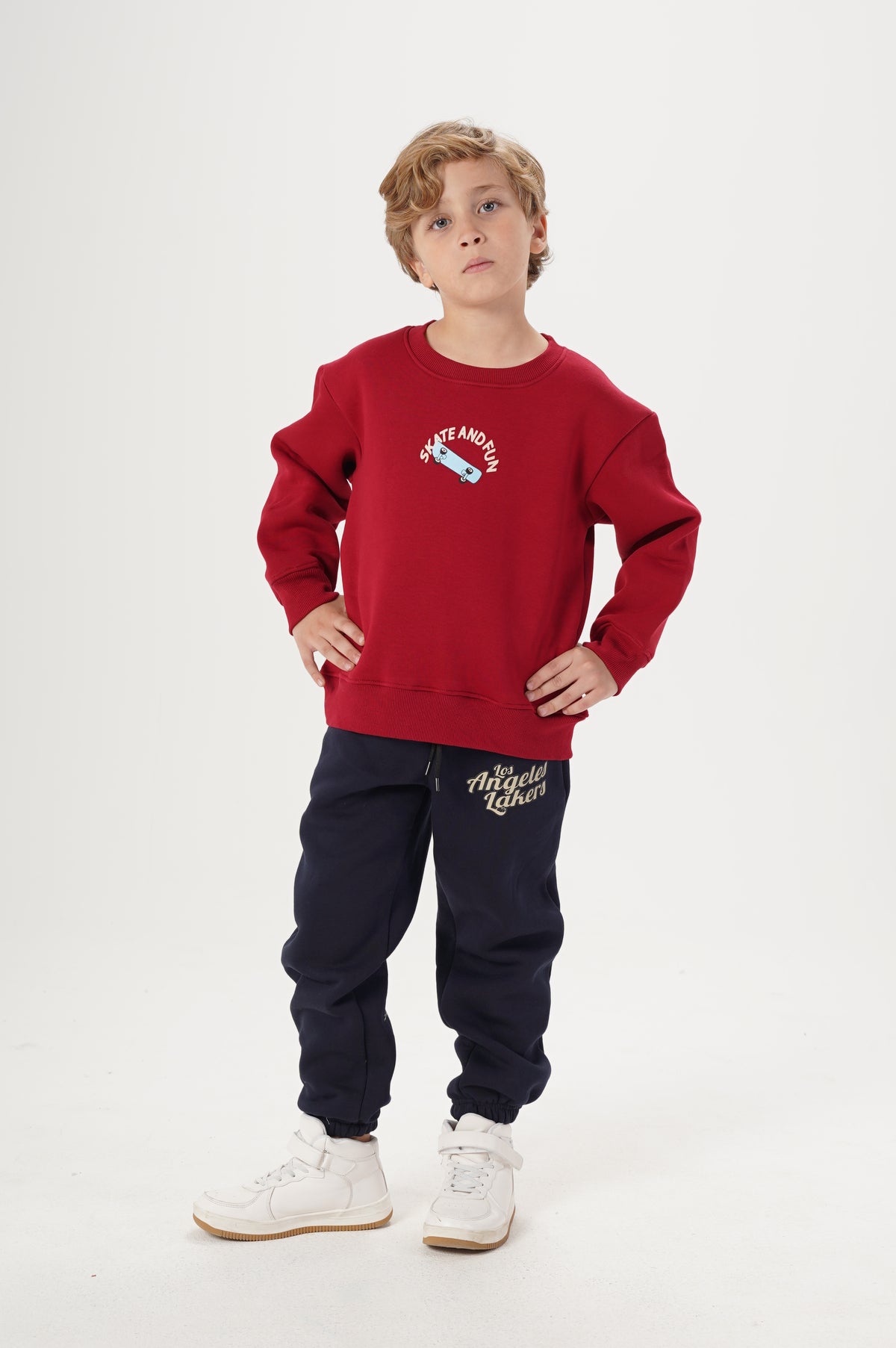 Boys Sweatshirt Double Printed