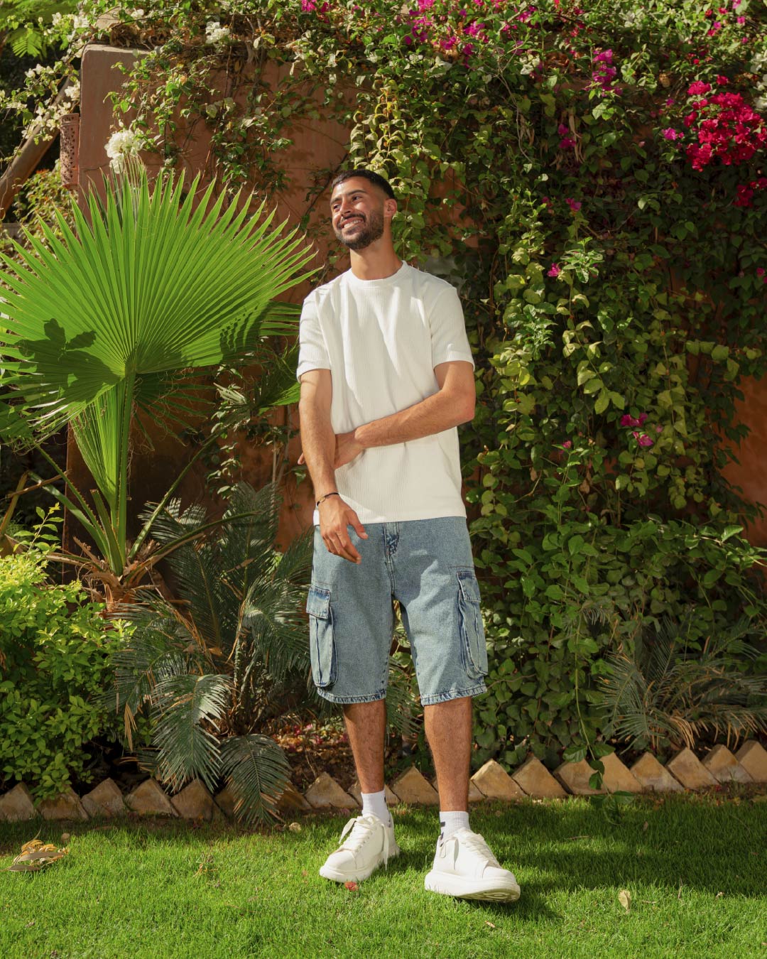 Men Cargo Fit Shorts