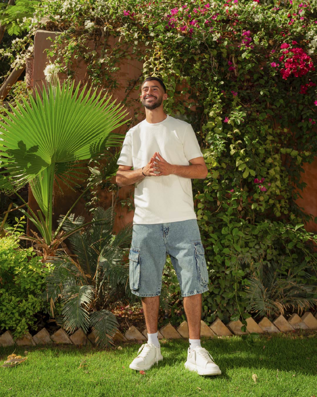 Men Cargo Fit Shorts