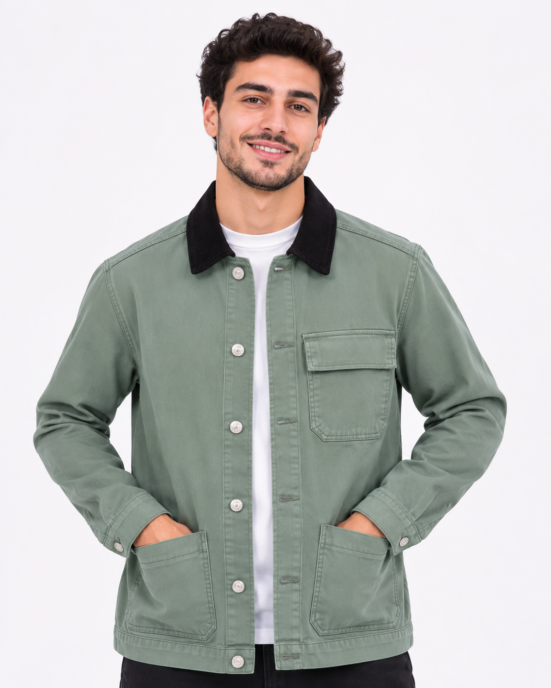 Men Gabardine Jacket