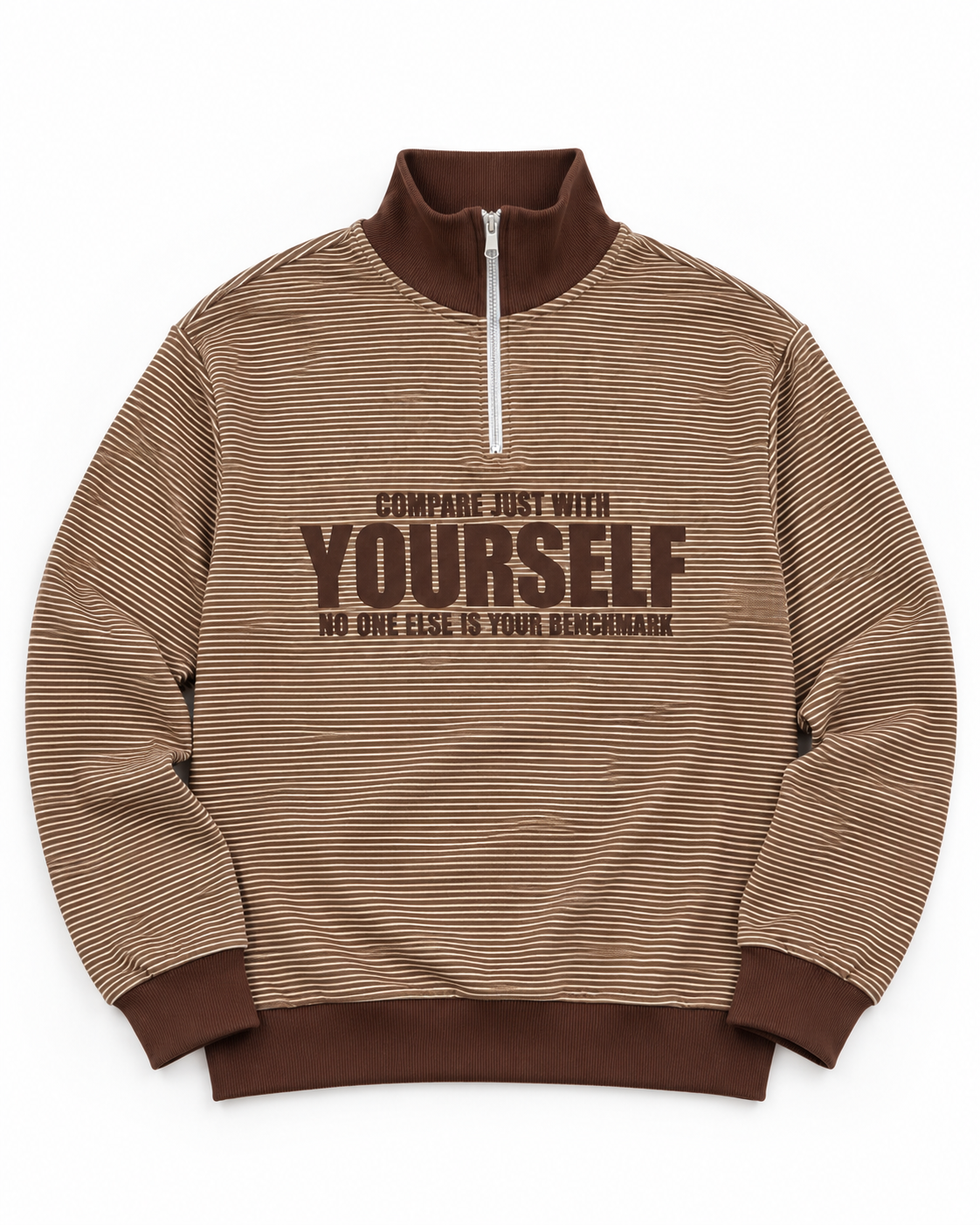 Men Printed Your Self Sweatshirt