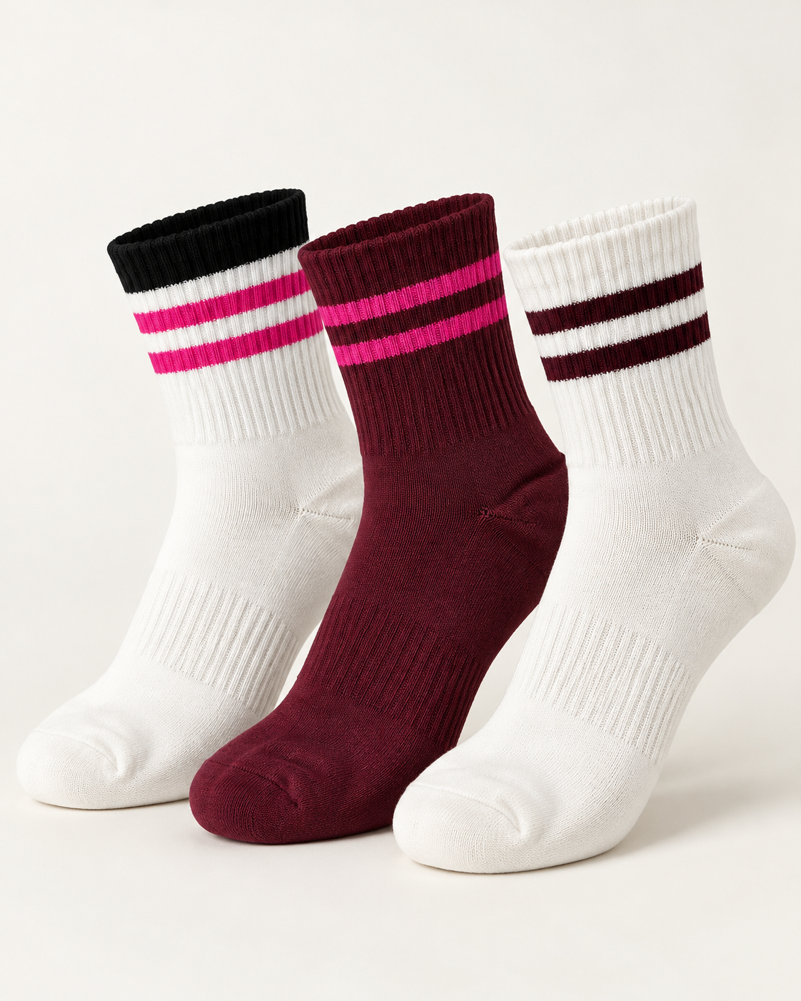 Women Half Socket Socks Pack 3pc