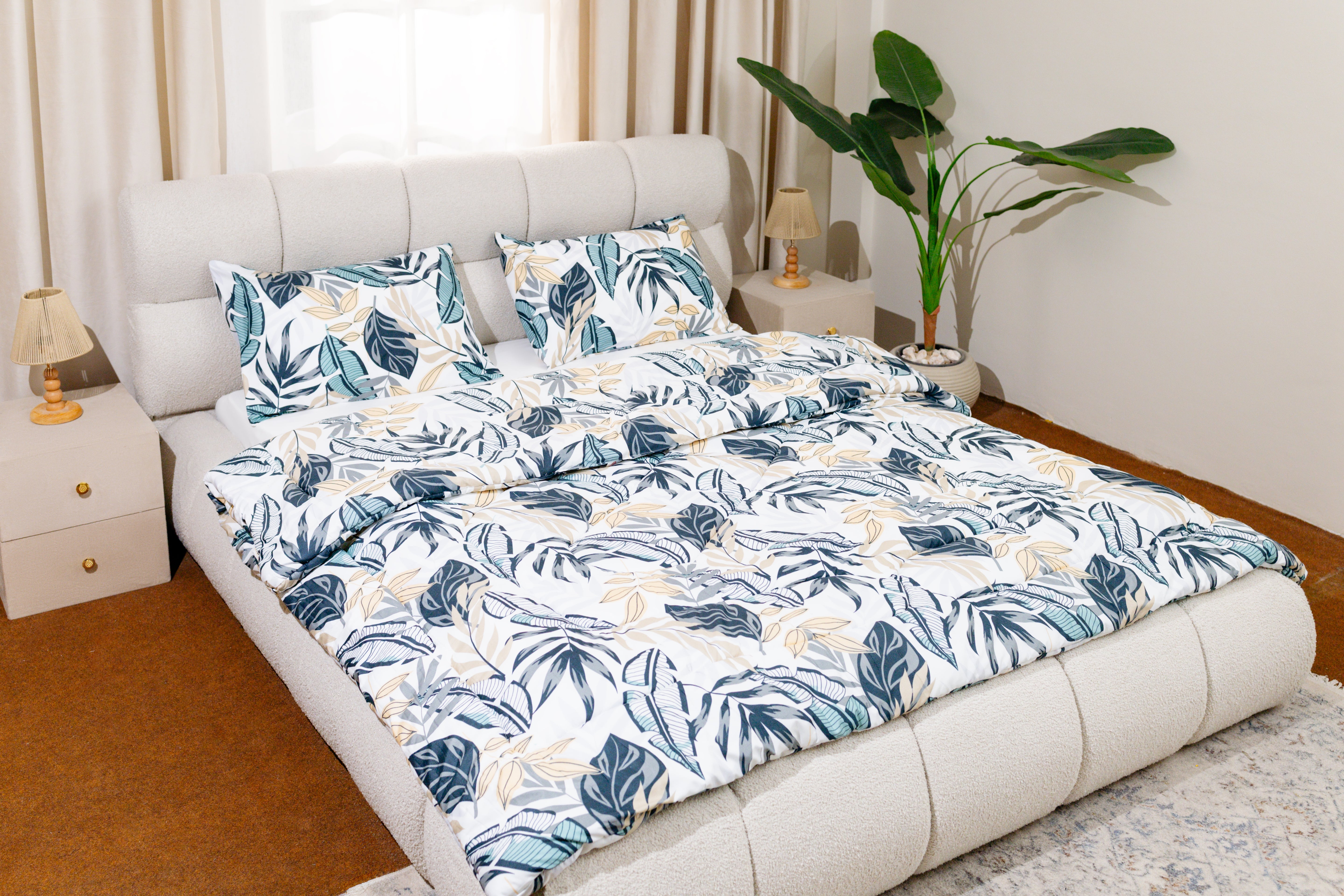 طقم لحاف فايبر