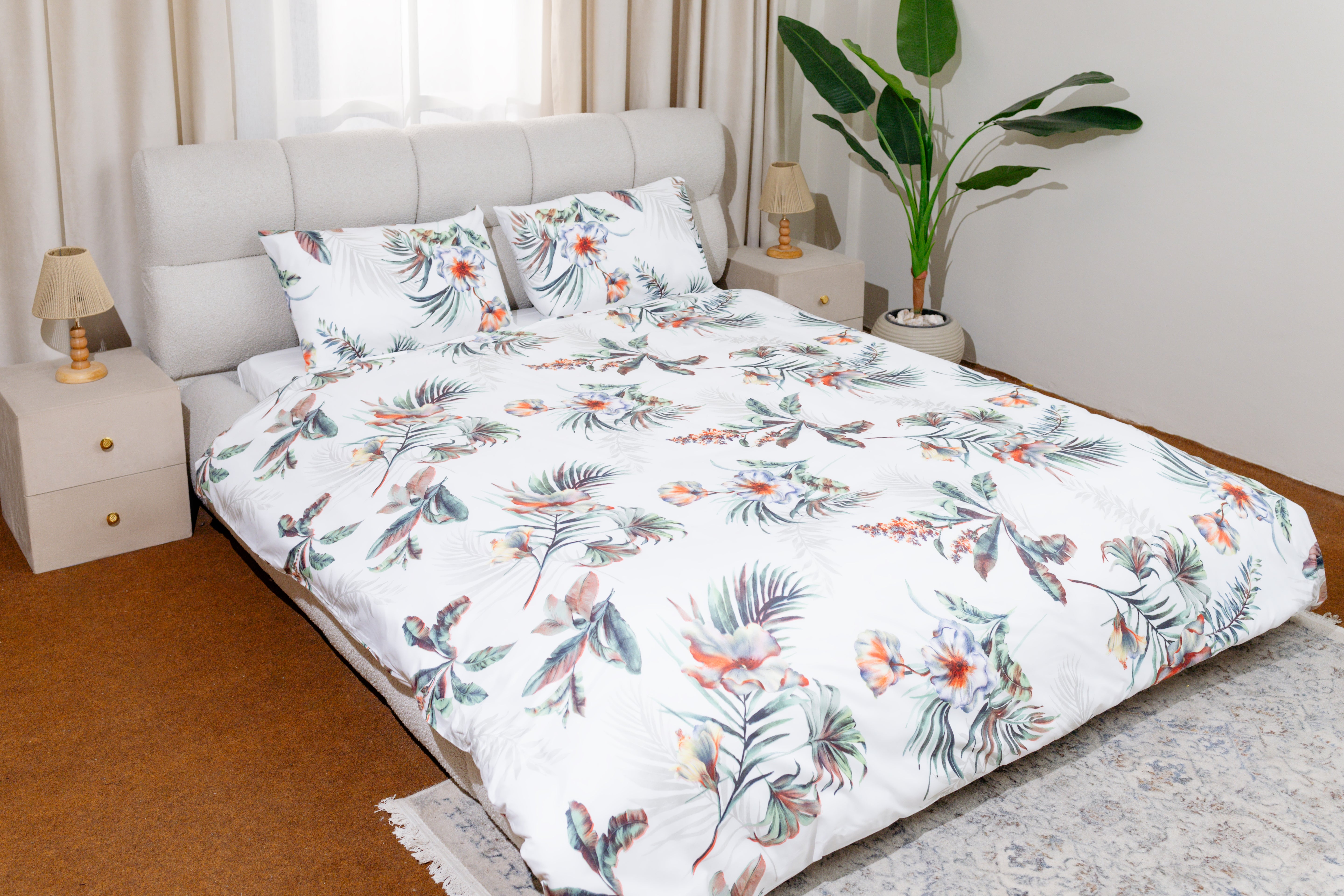 طقم غطاء لحاف + ٢ غطاء وسادة