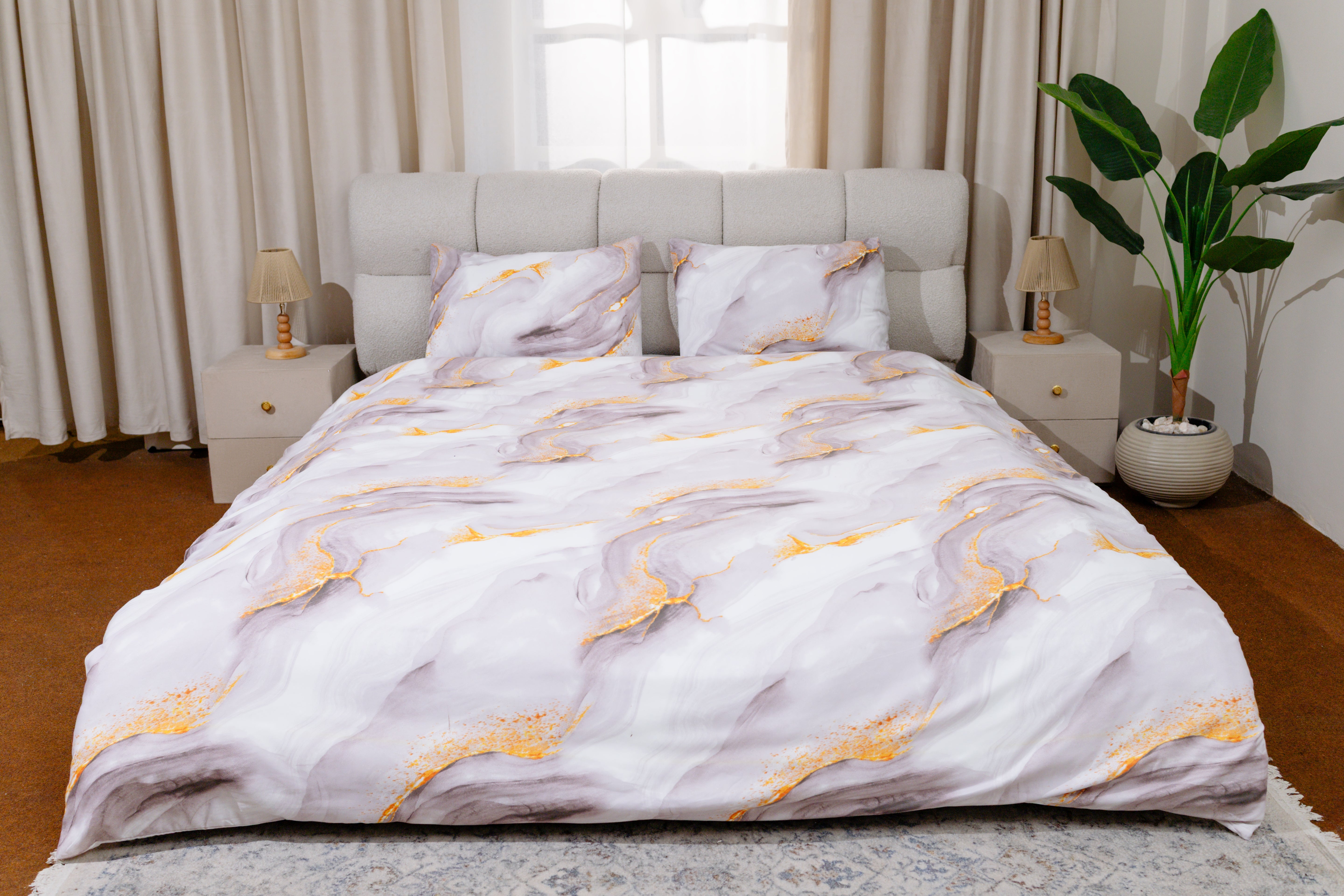 طقم غطاء لحاف + ٢ غطاء وسادة