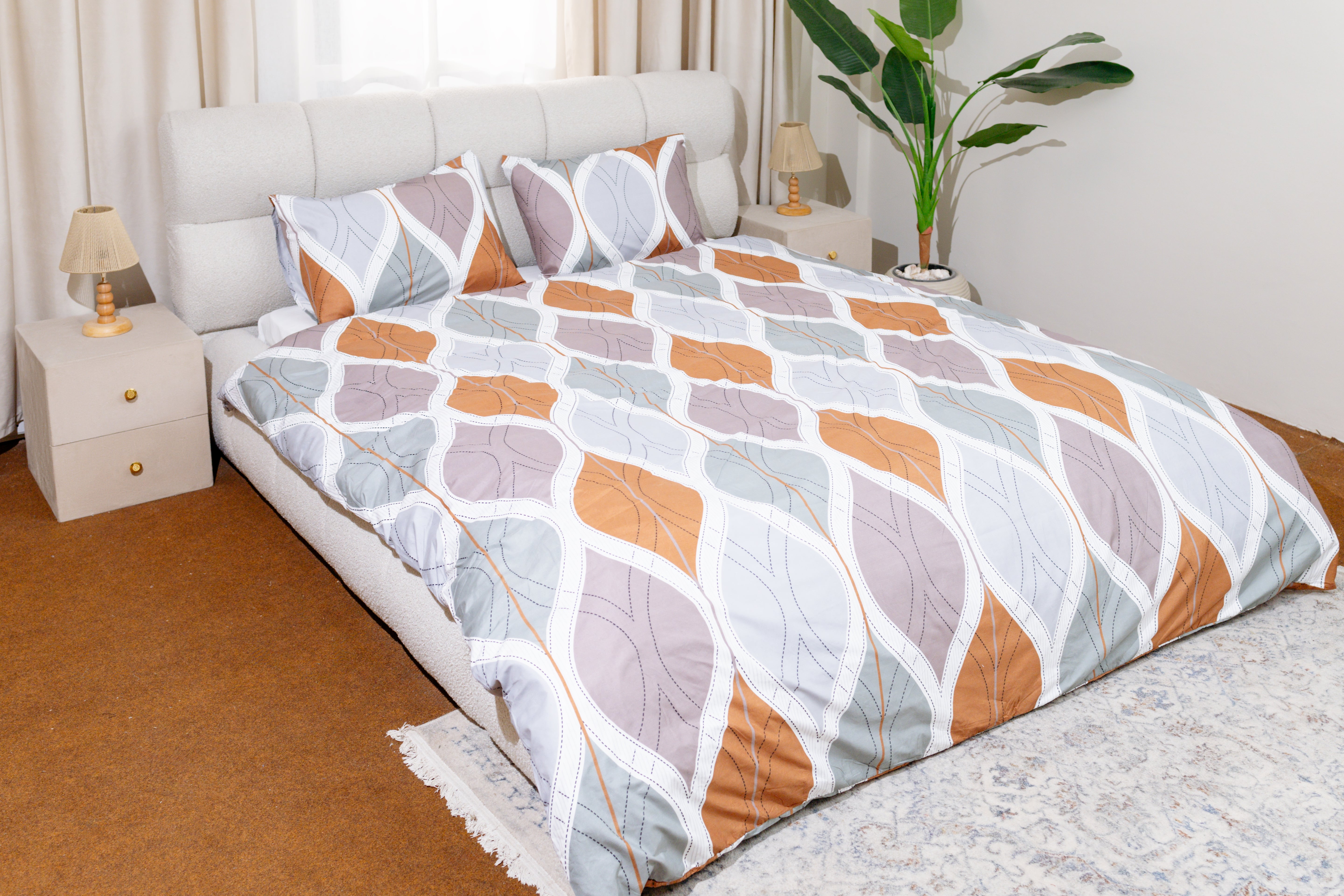 طقم غطاء لحاف + ٢ غطاء وسادة