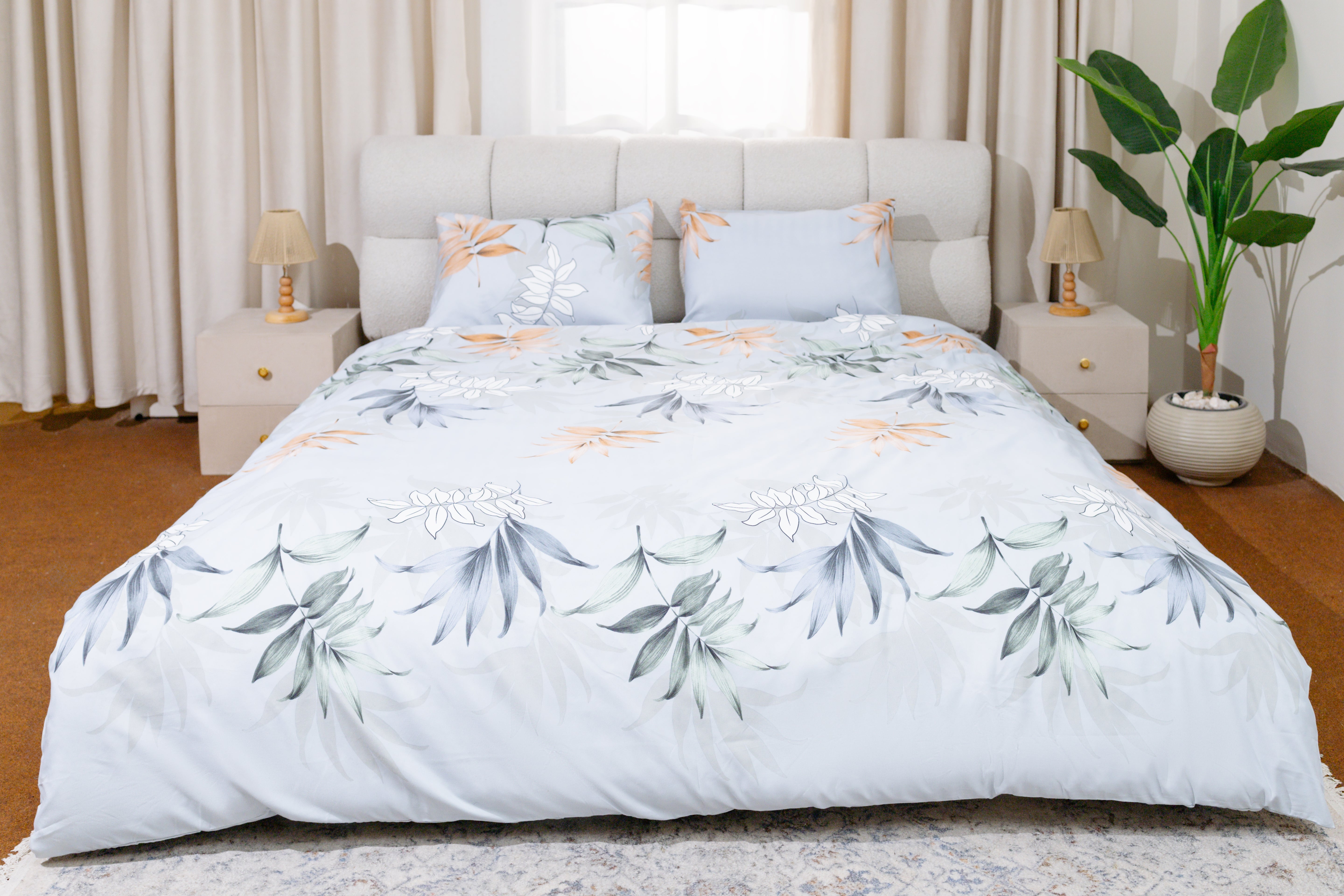 طقم غطاء لحاف + ٢ غطاء وسادة