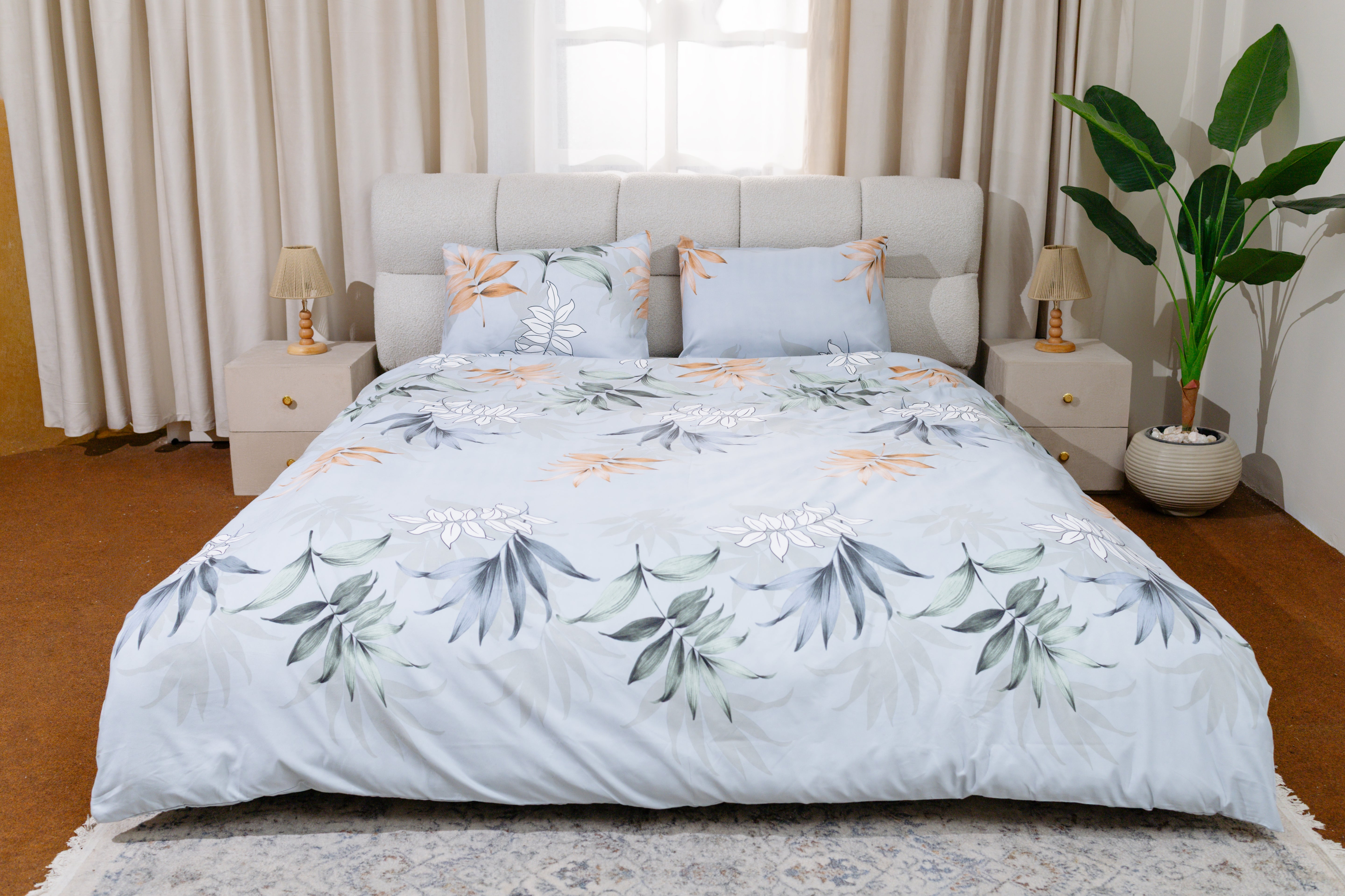 طقم غطاء لحاف + ٢ غطاء وسادة