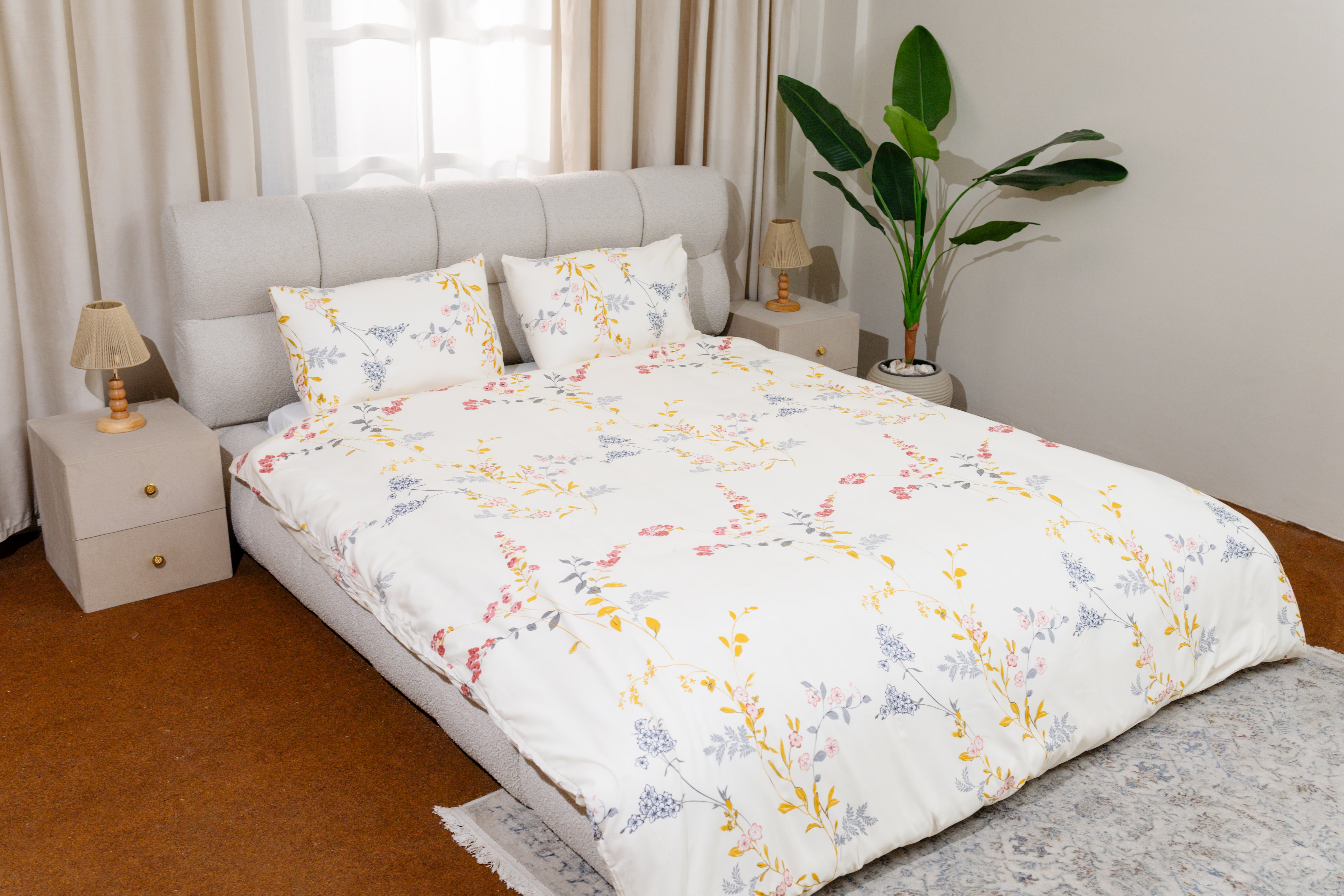 طقم غطاء لحاف + ٢ غطاء وسادة