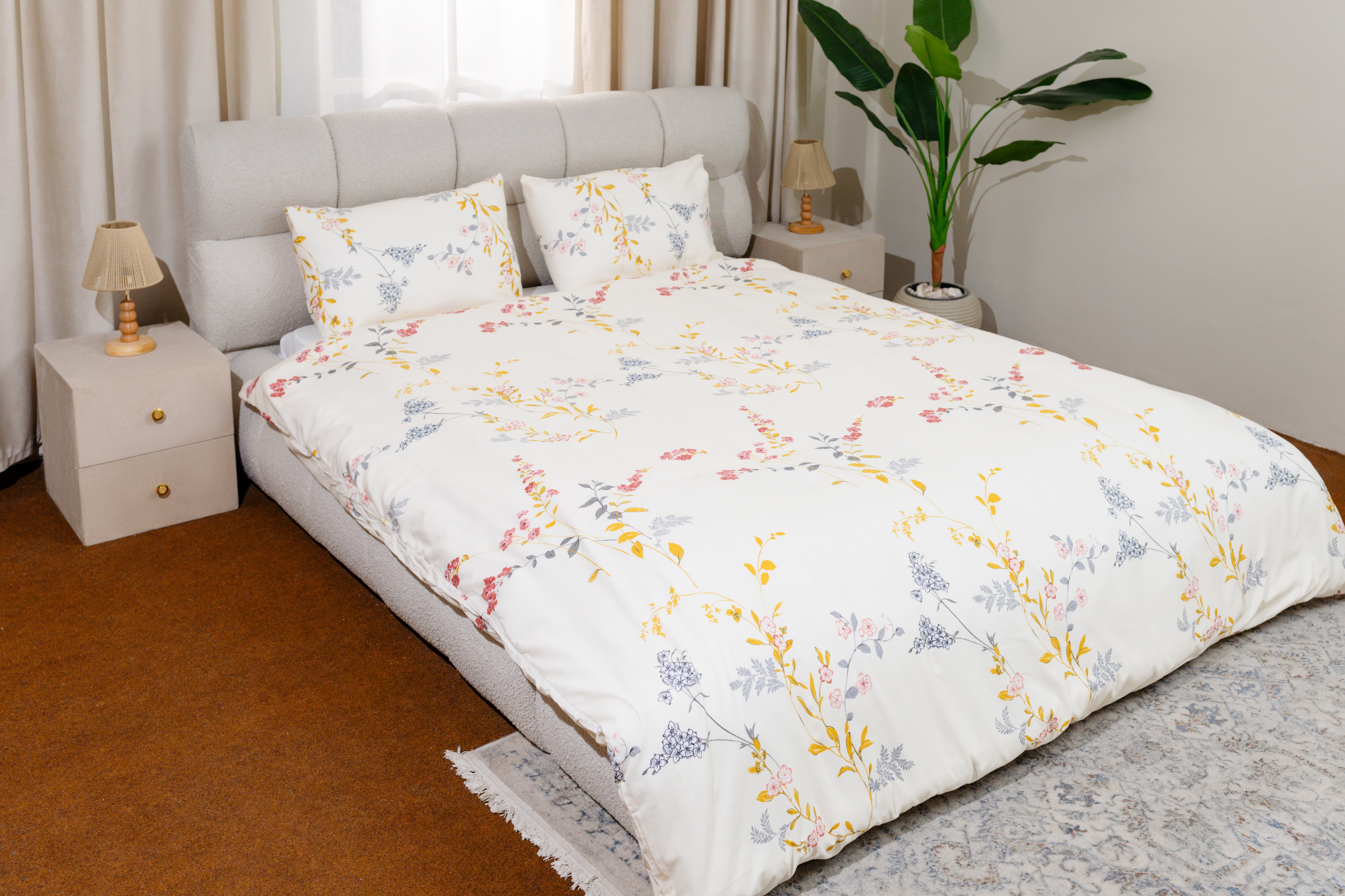 طقم غطاء لحاف + ٢ غطاء وسادة