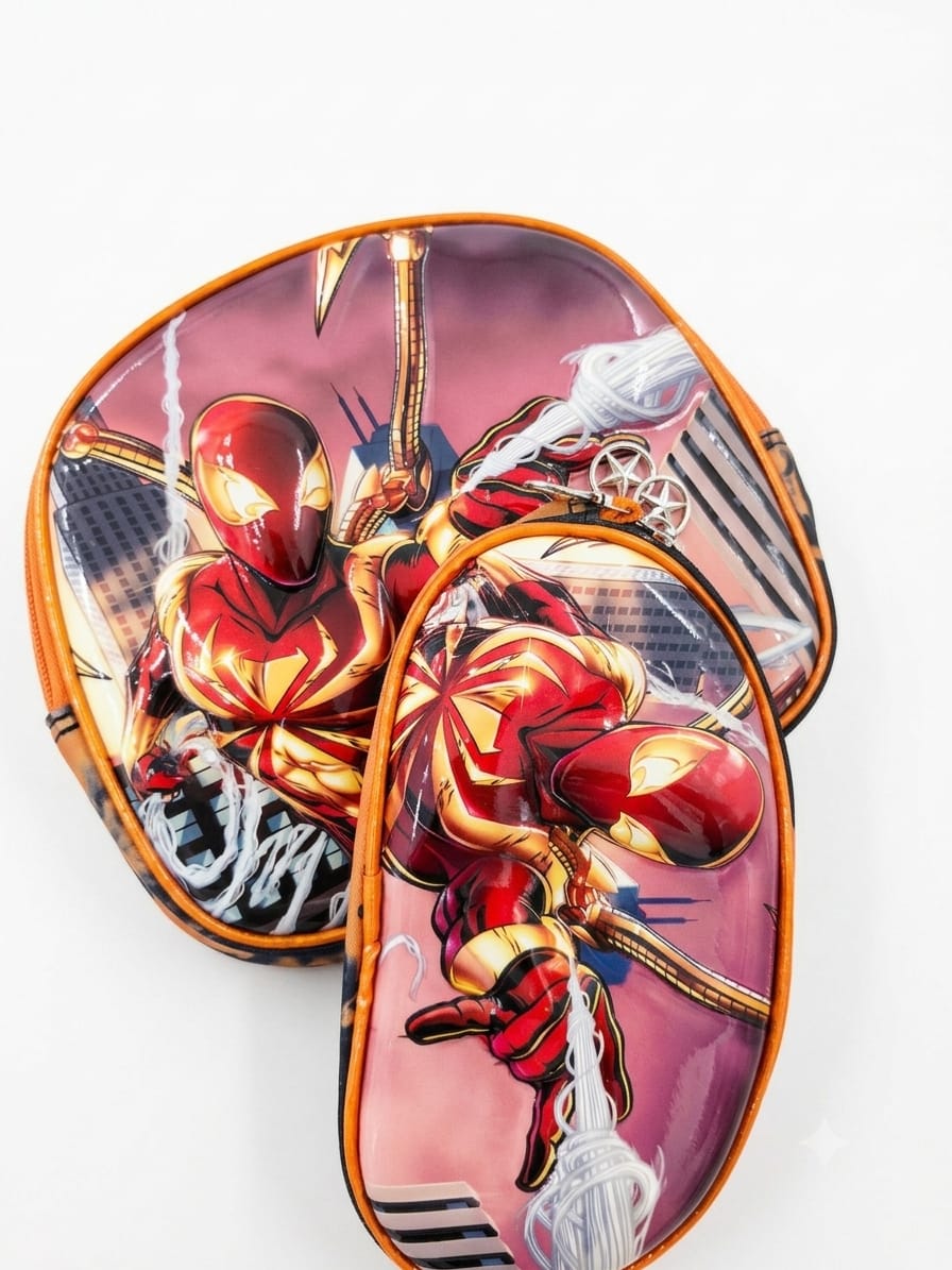 Iron Spider Tie-Dye Backpack 3Piece