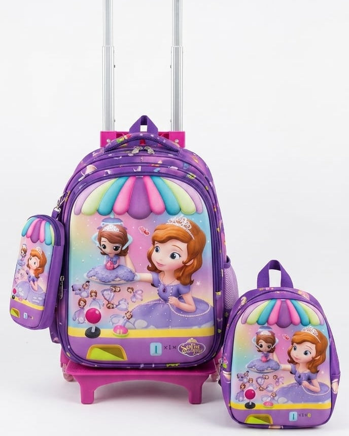 Girls Trolley School Backpack