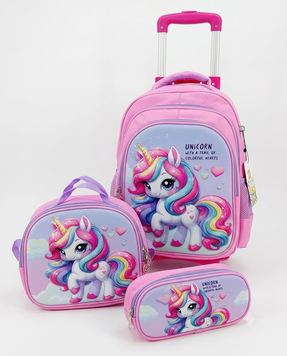 Girls Trolley School Backpack