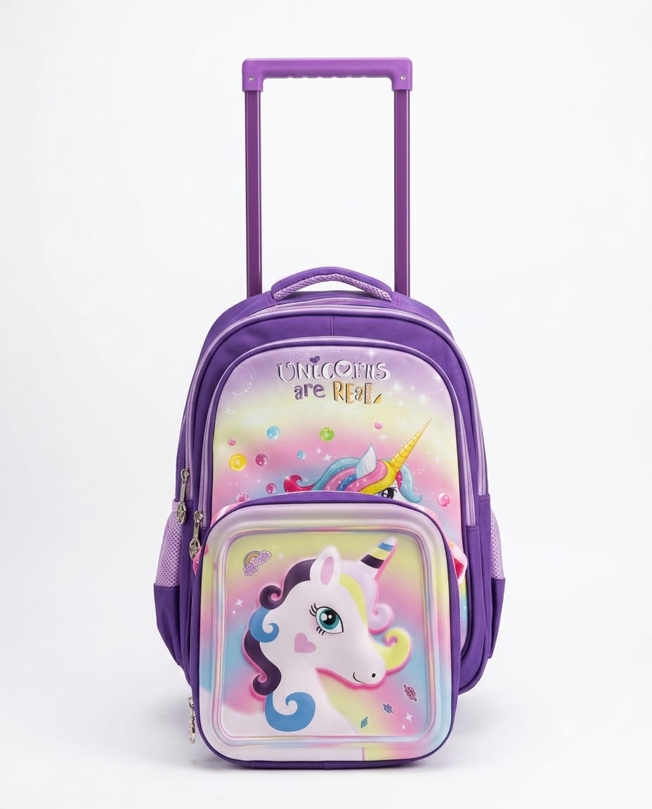 Trolley School Bag Unicorn