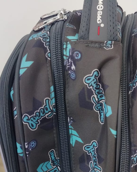 School Backpack Robot Warrior