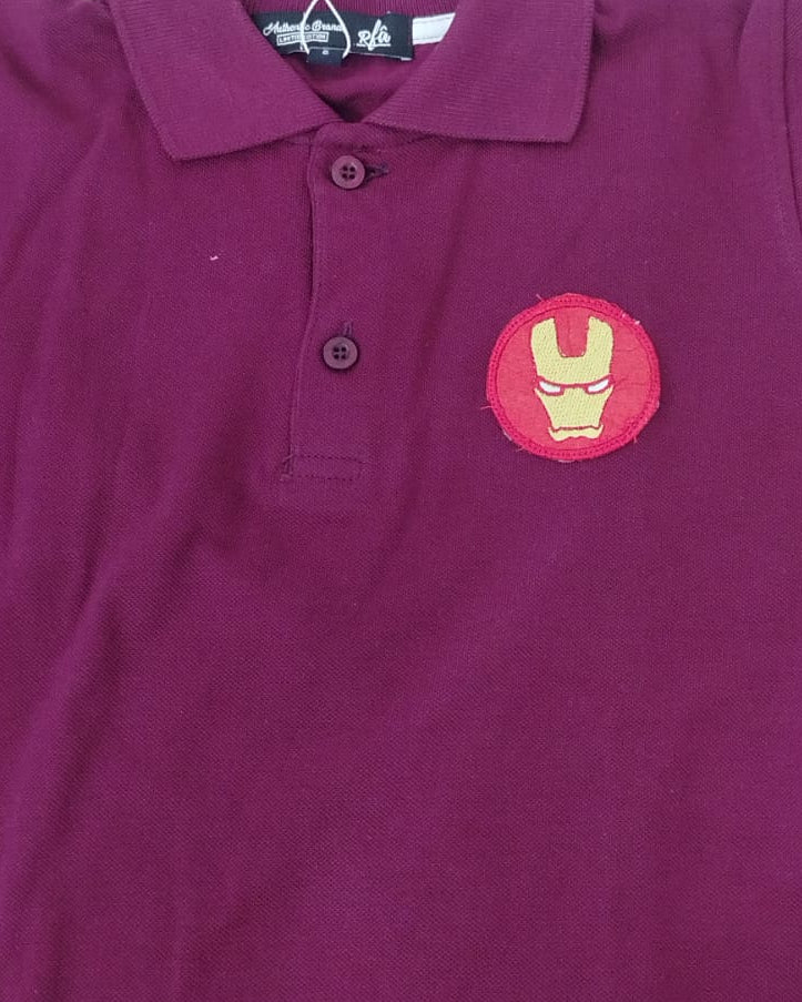 Boys Half Sleeves Polo T-shirt