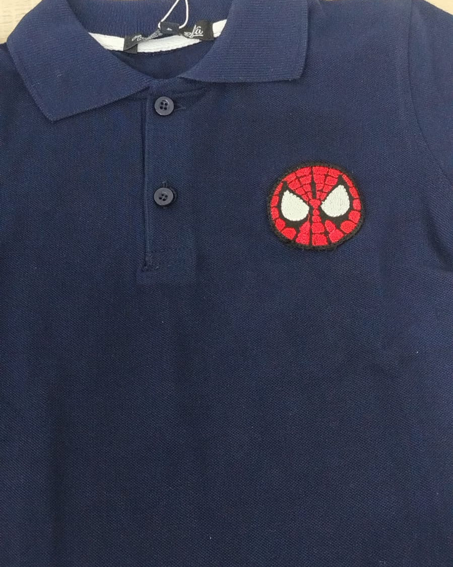 Boys Half Sleeves Polo T-shirt