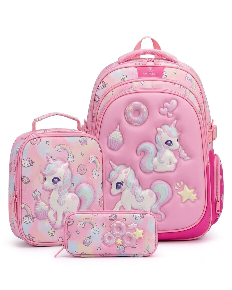 School Backpack 3pc