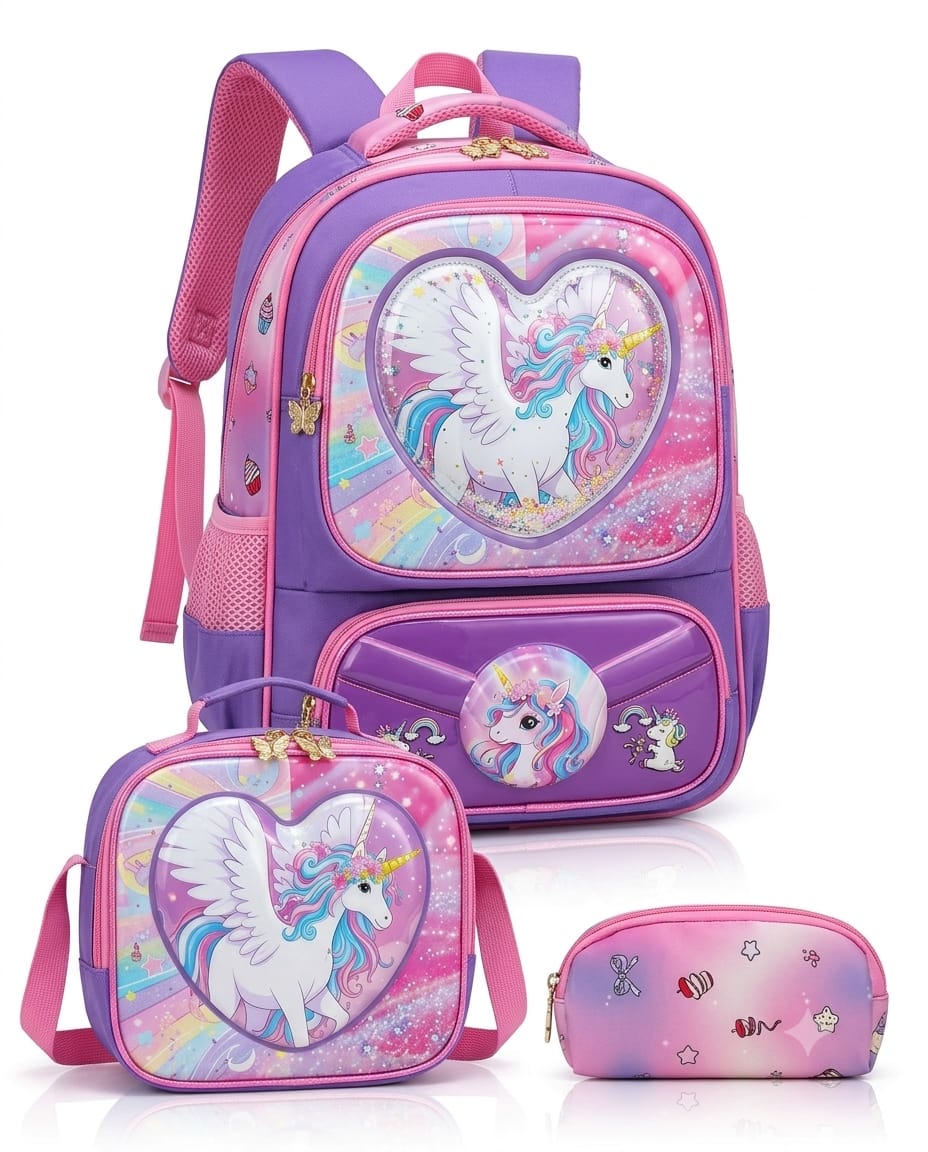 School Backpack 3pc