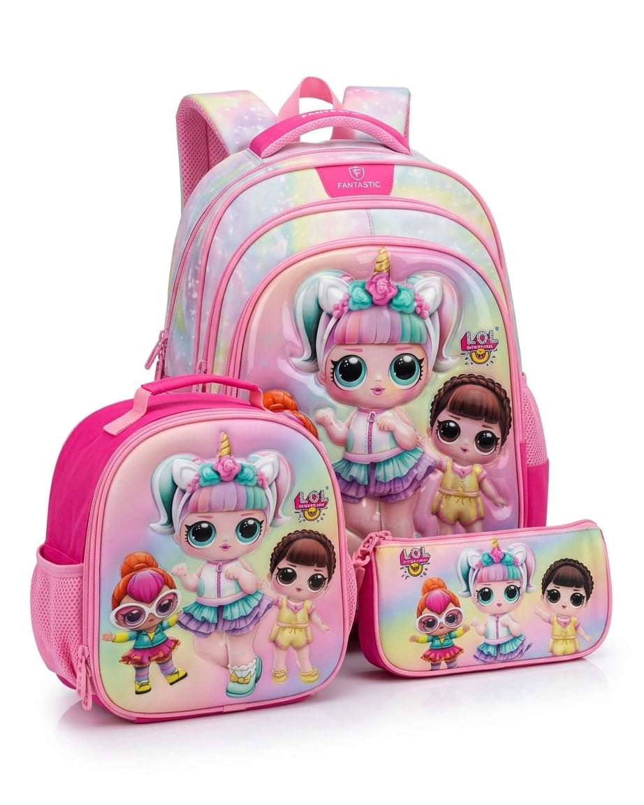 School Backpack 3pc