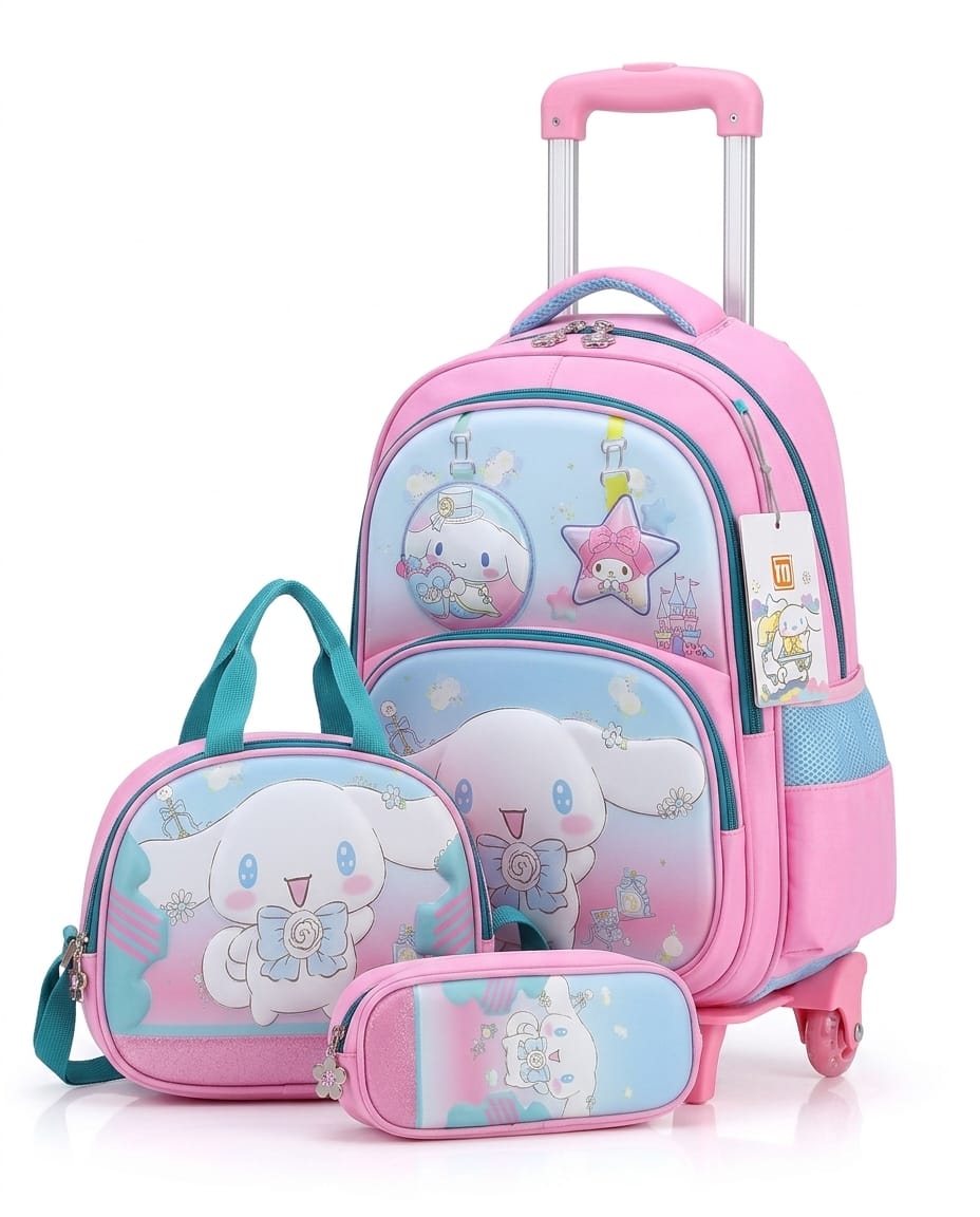 Trolly School Bag 4pc
