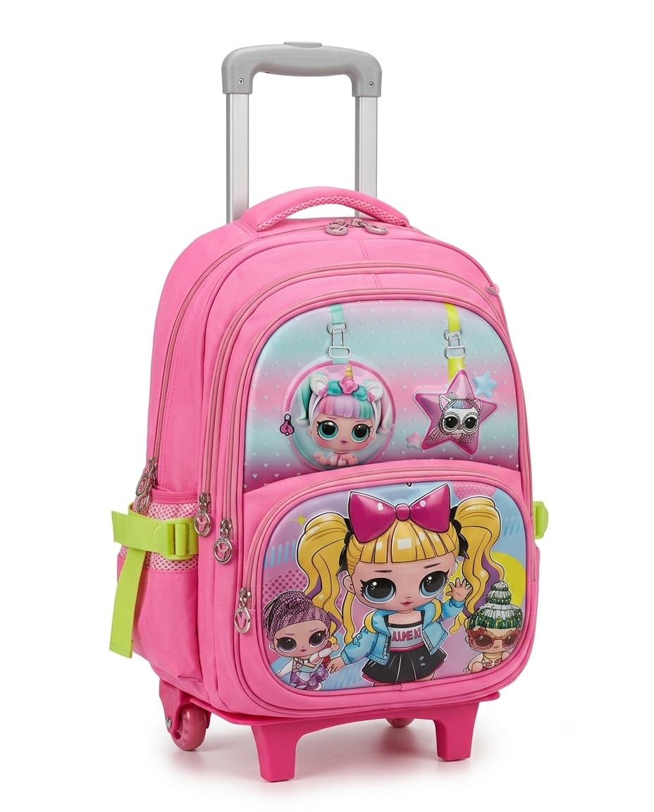 Trolly School Bag 4pc