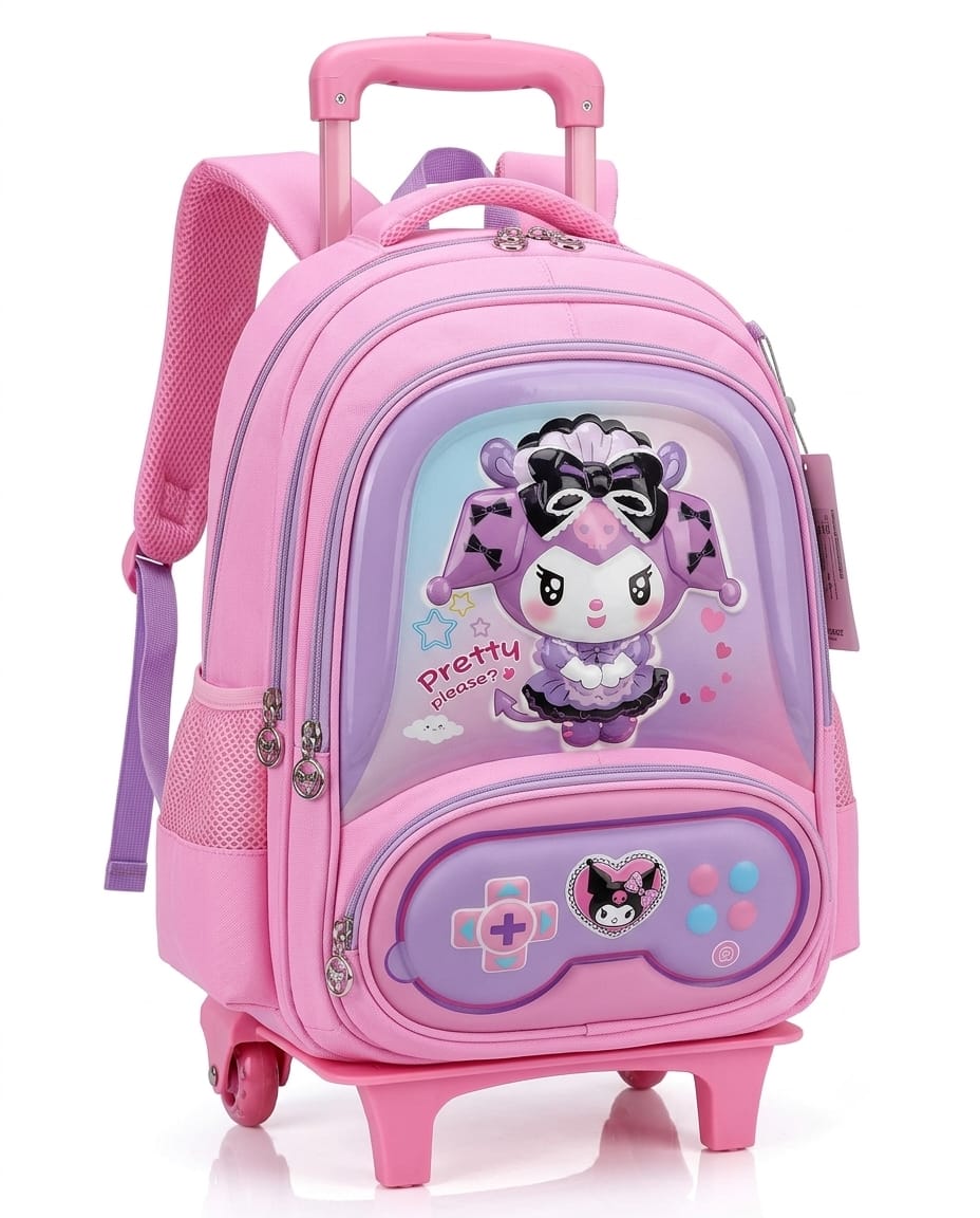 Trolly School Bag 4Pc