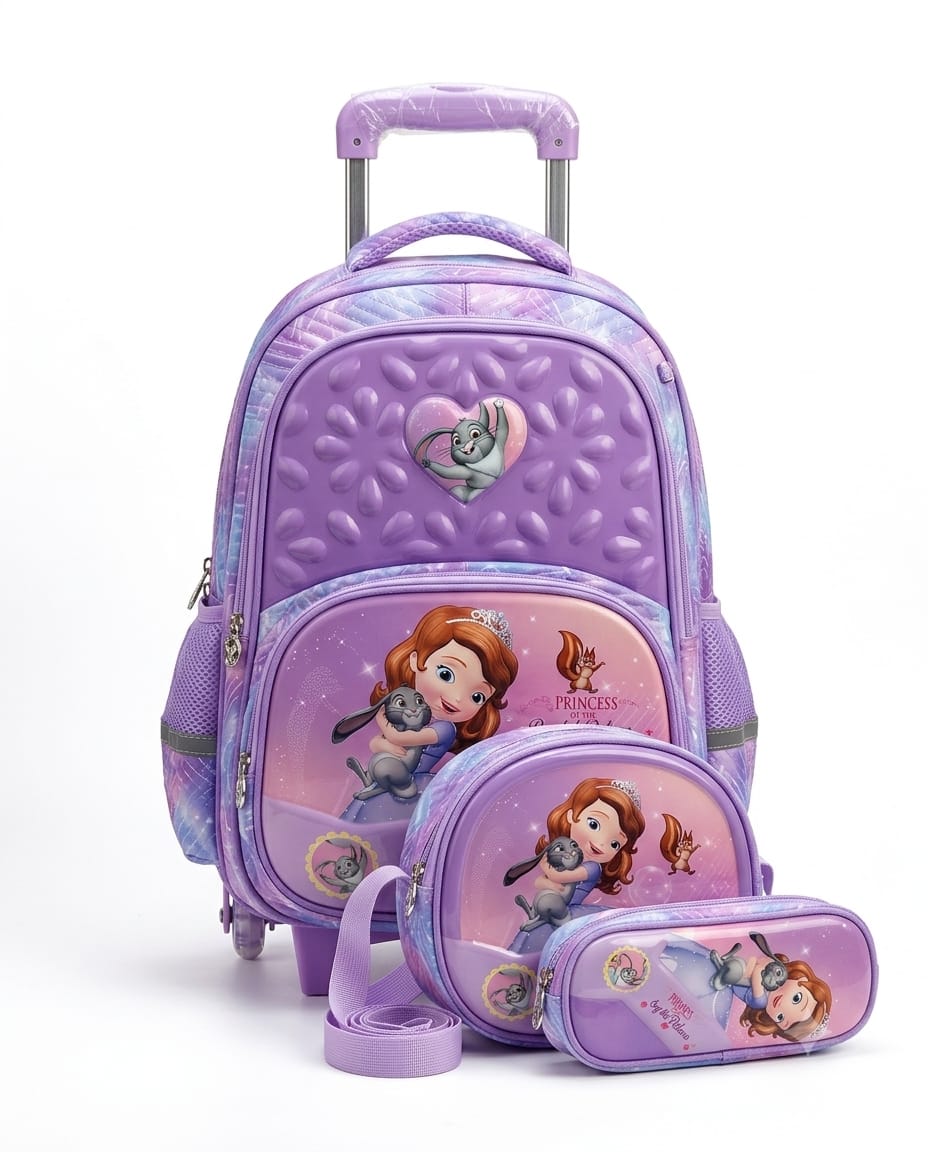 School Trolly Bag 4Pc