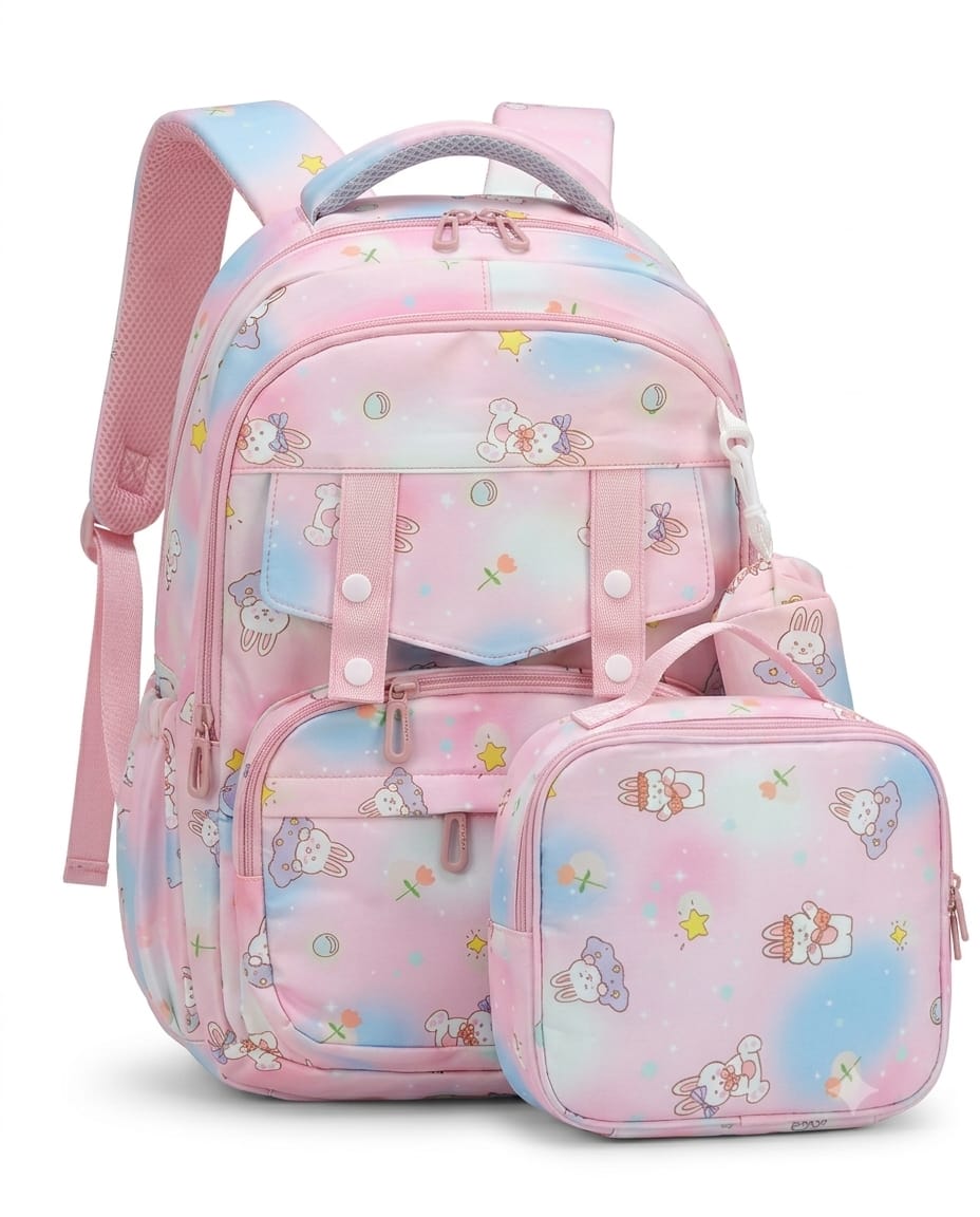 School Backpack 3Pc