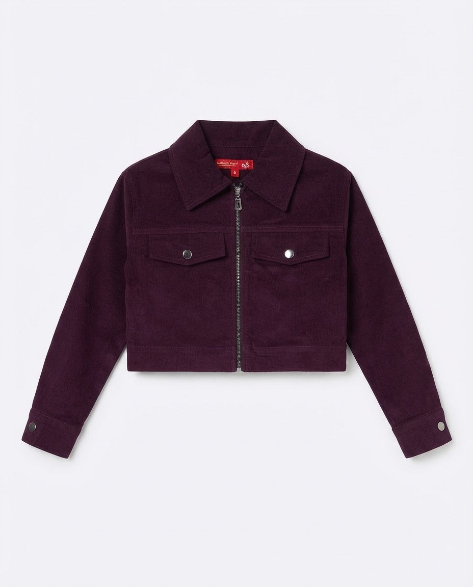Girls Velour Sweater