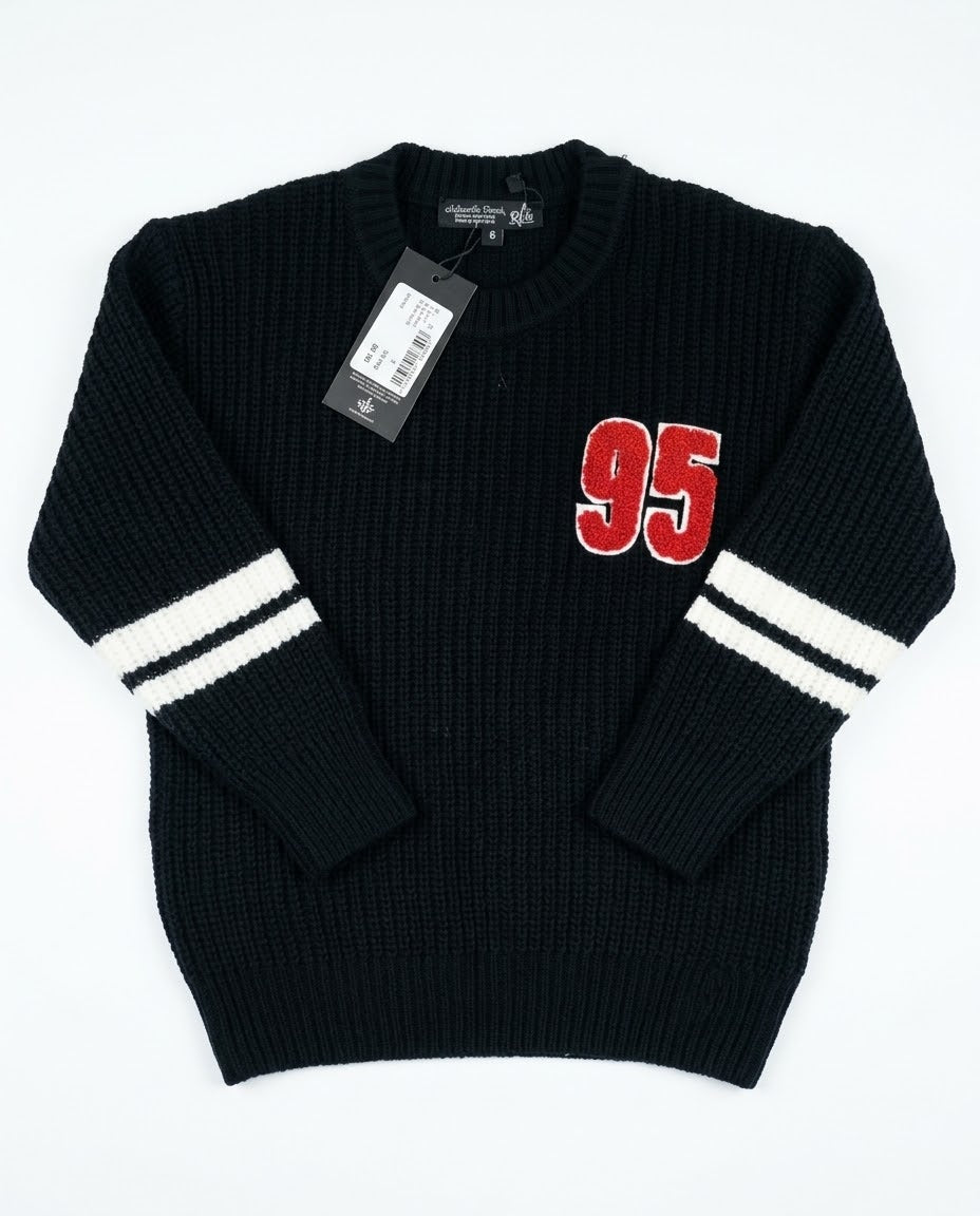 Boys Embrodried Pullover