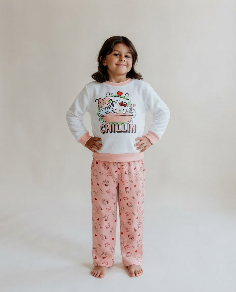 Girls Printed Pyjama