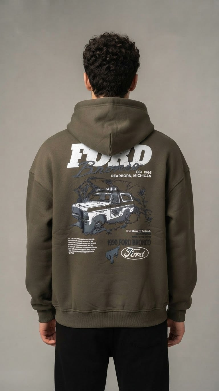 Men Printed Ford Sweatshirt