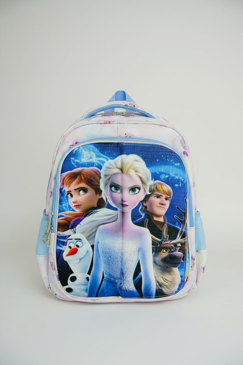 School Backpack 3 Face Designs